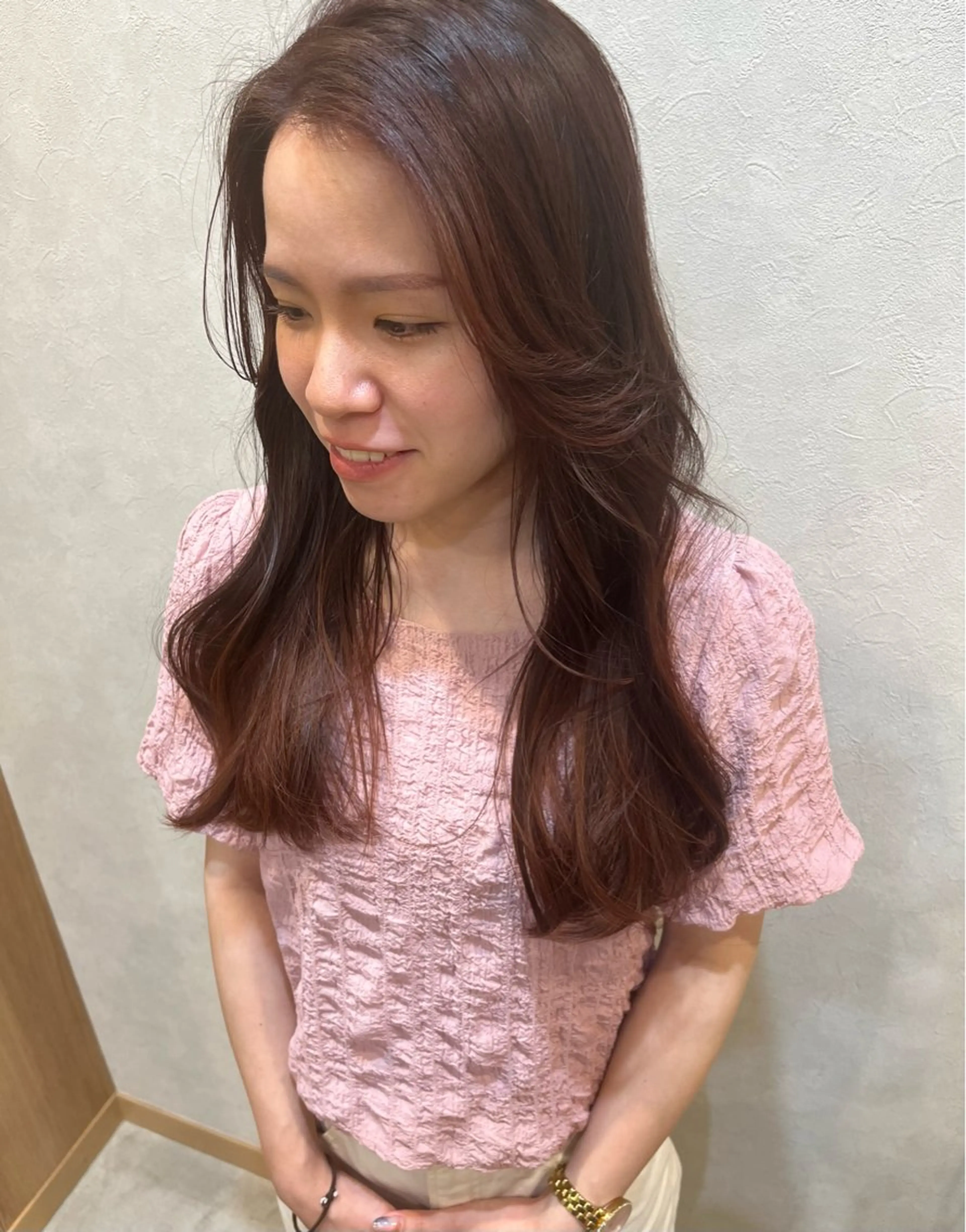 ロング 中城 叶子のヘアスタイル