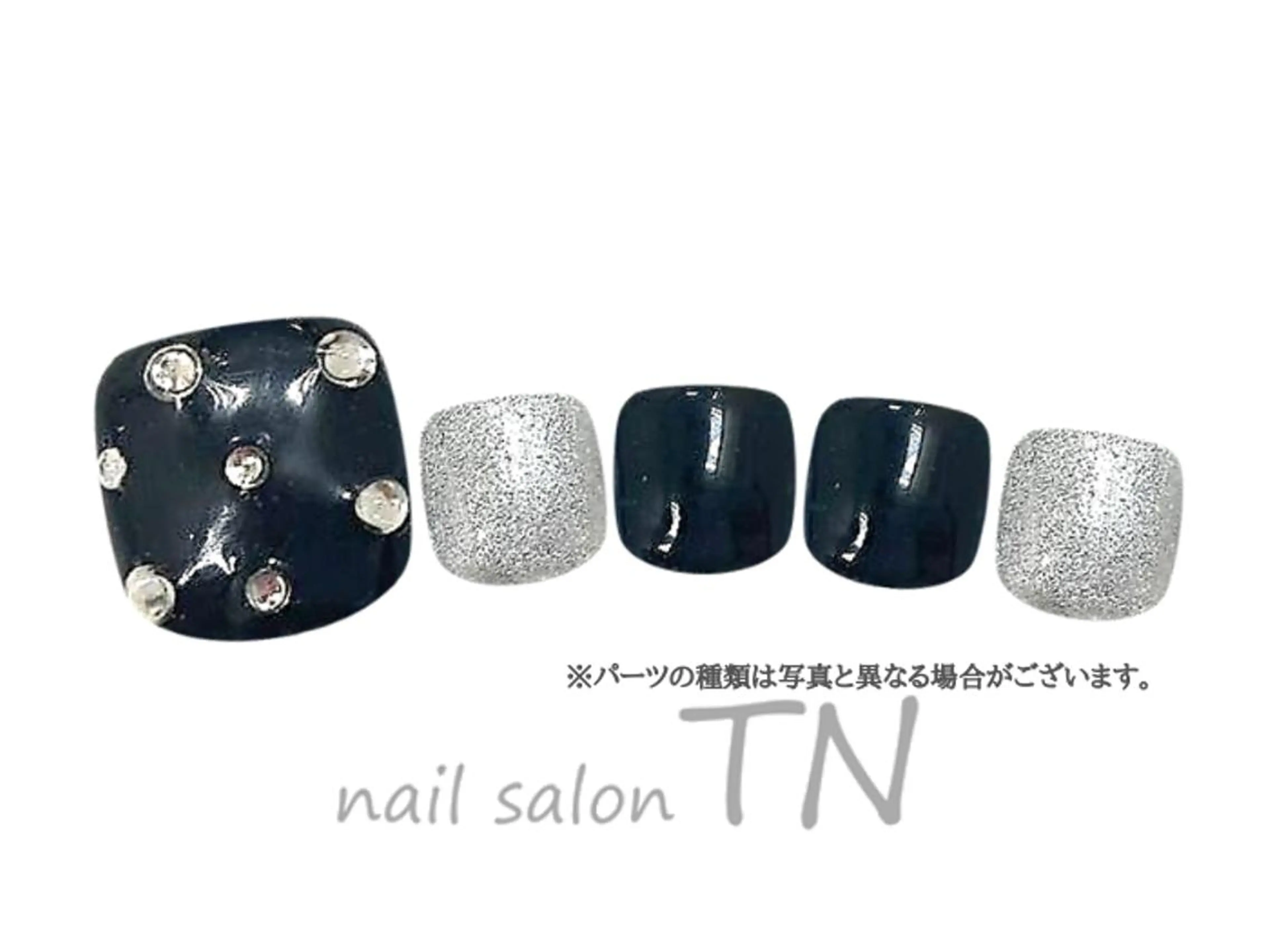 ネイル フットネイル 中島 実穂のネイルデザイン