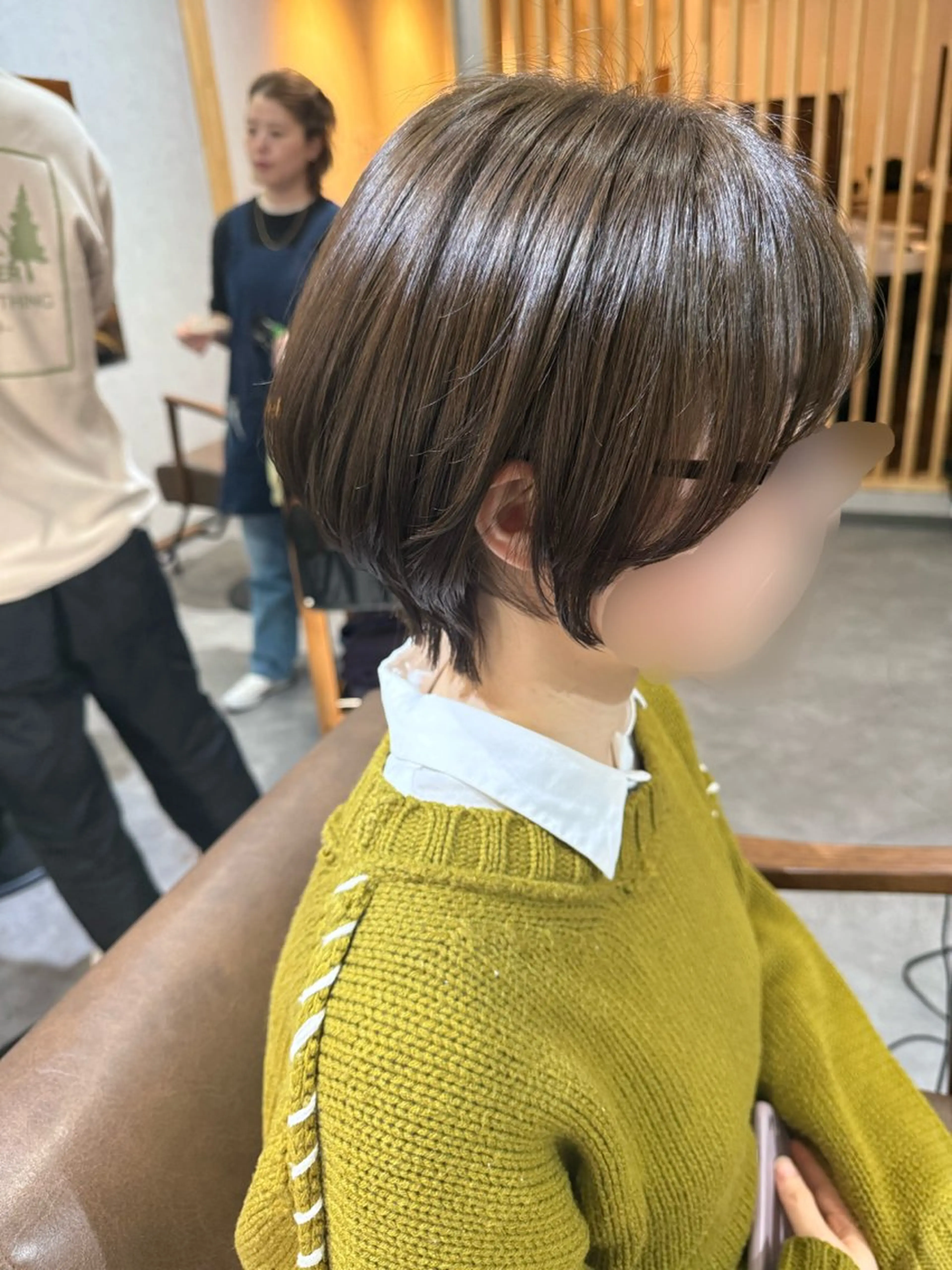 ショート カラー カット ヘアカラー Bish Yanaのヘアスタイル