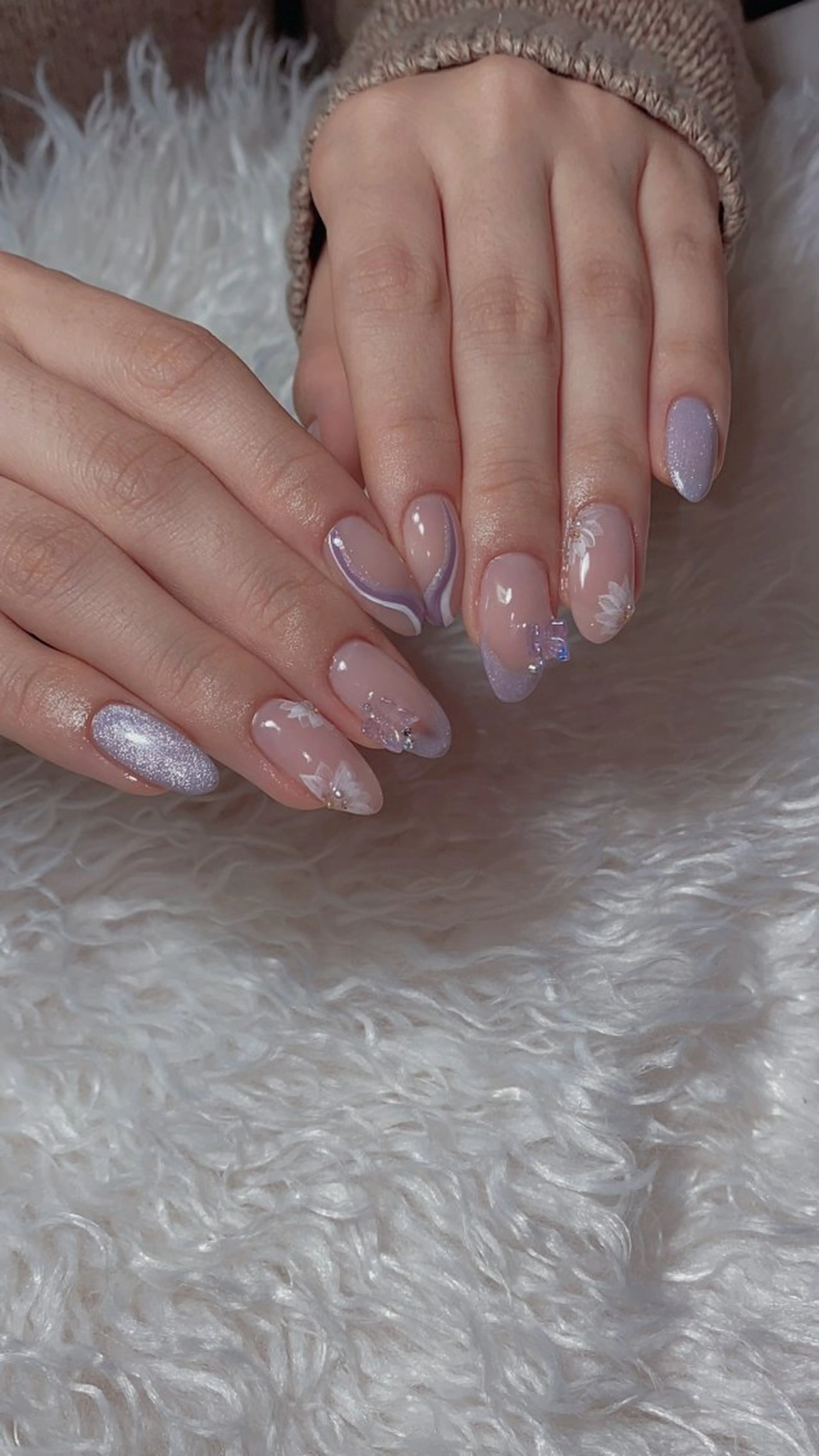 ネイル ハンドネイル n o q r m. n a c h iのネイルデザイン