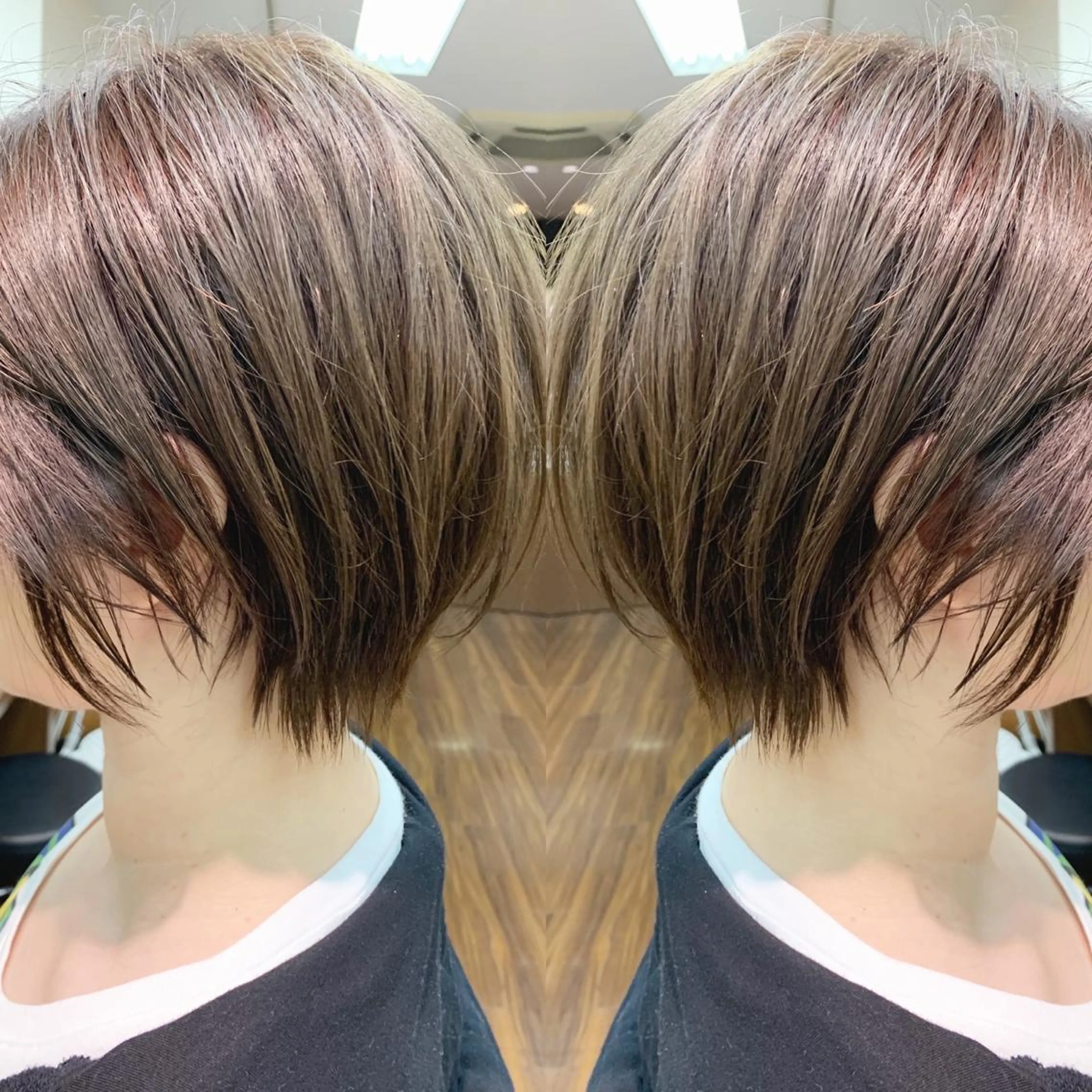 ショート ハンサムショート ショートヘア カット ヘアカラー H所属・H (エイチ) 烏丸御池店のヘアスタイル