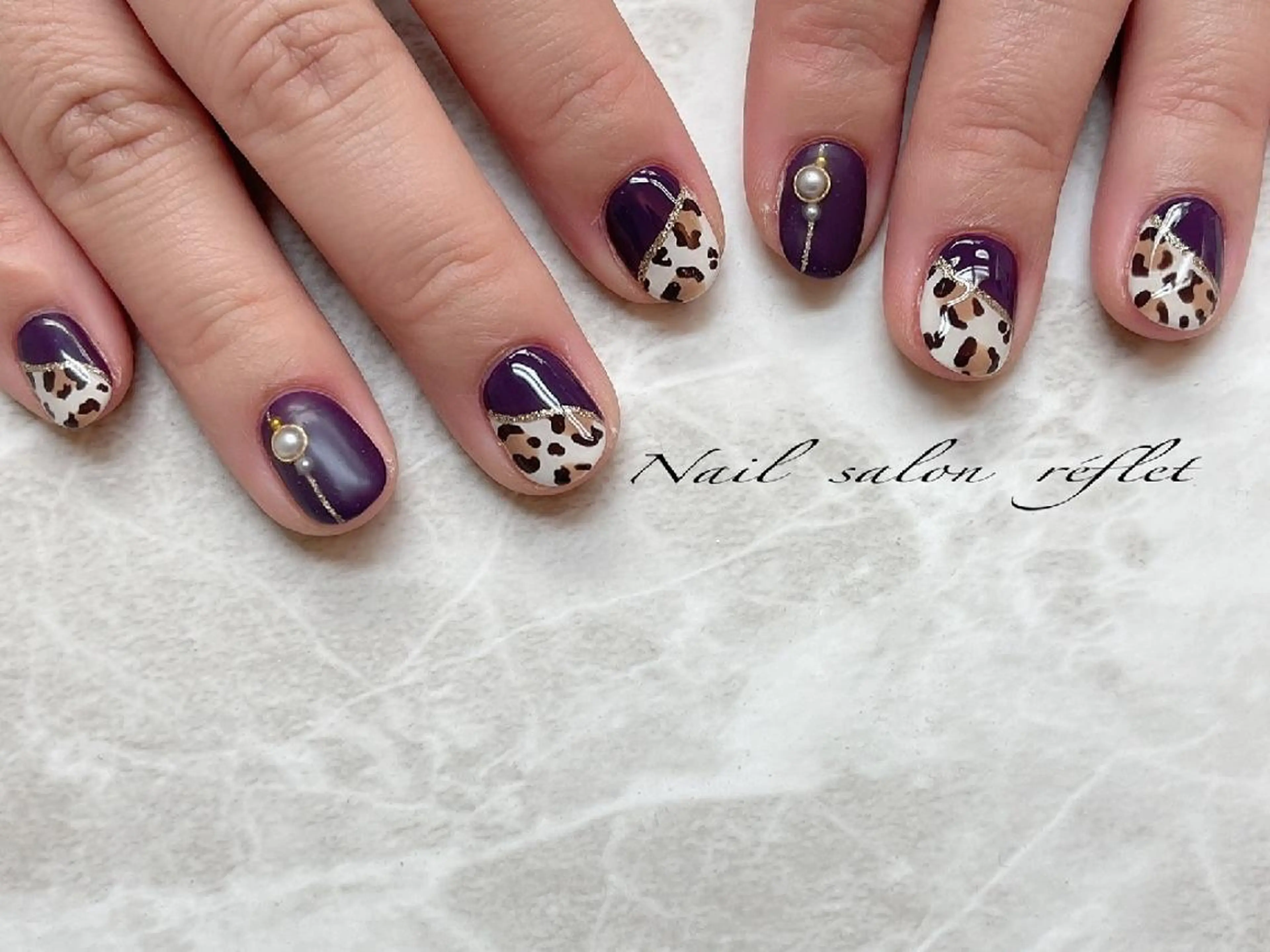 ネイル ハンドネイル Nailsalon Lebelのネイルデザイン