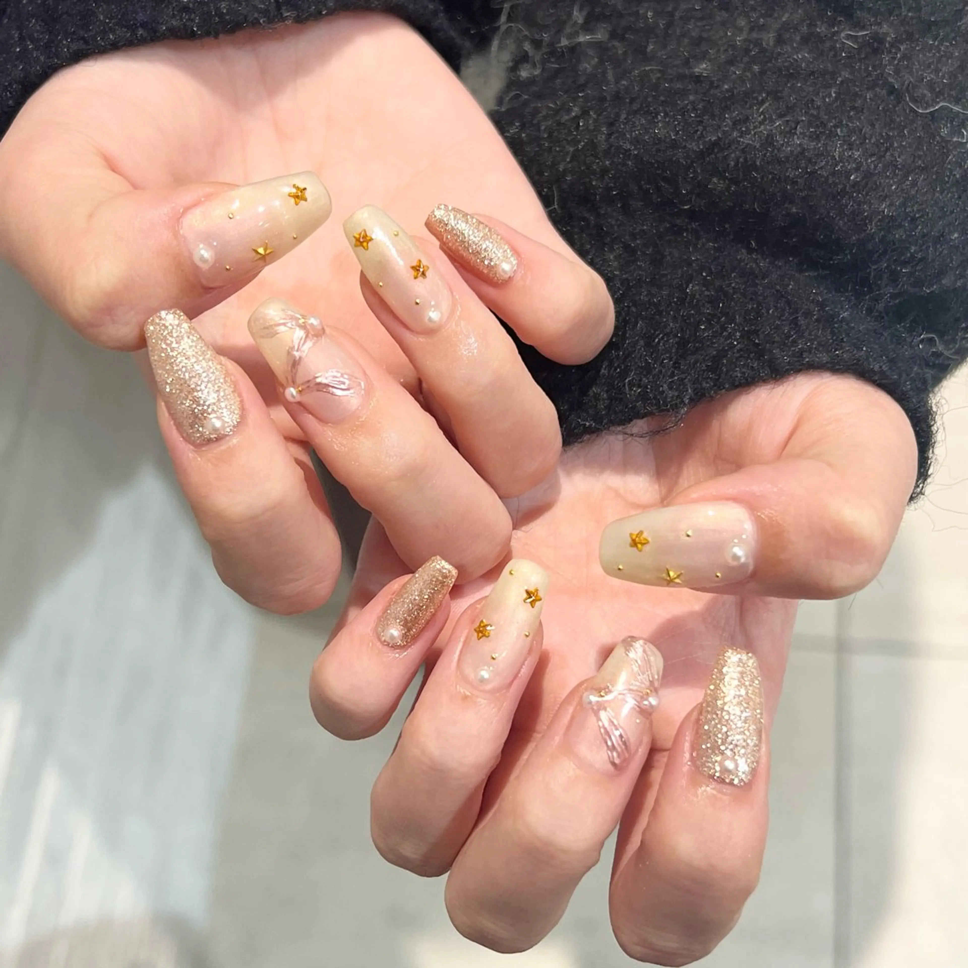 ネイル ハンドネイル 金田 純香のネイルデザイン