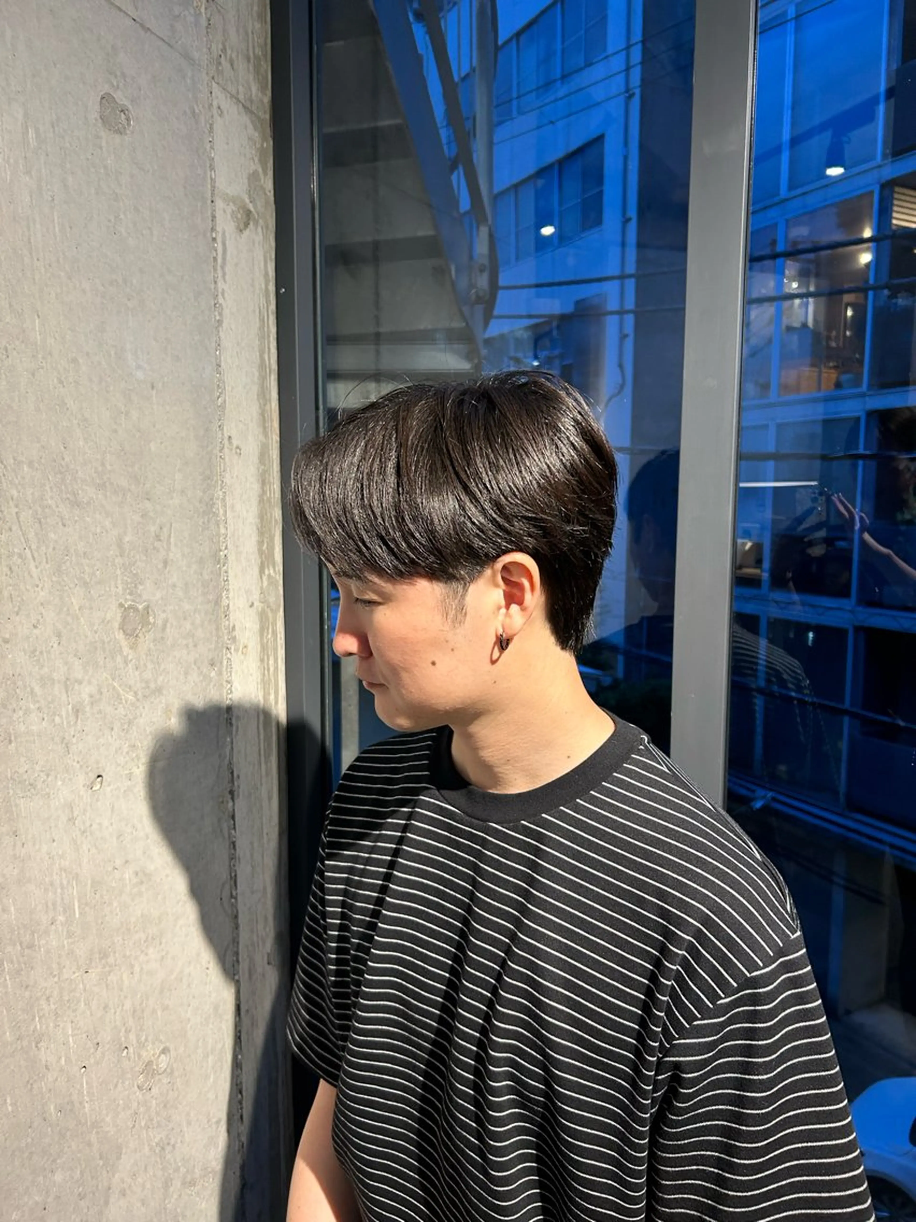 ショート メンズ 刈り上げ ショートヘア カット トリートメント 葉月/ボブ/ 透明感カラー／中目黒のヘアスタイル