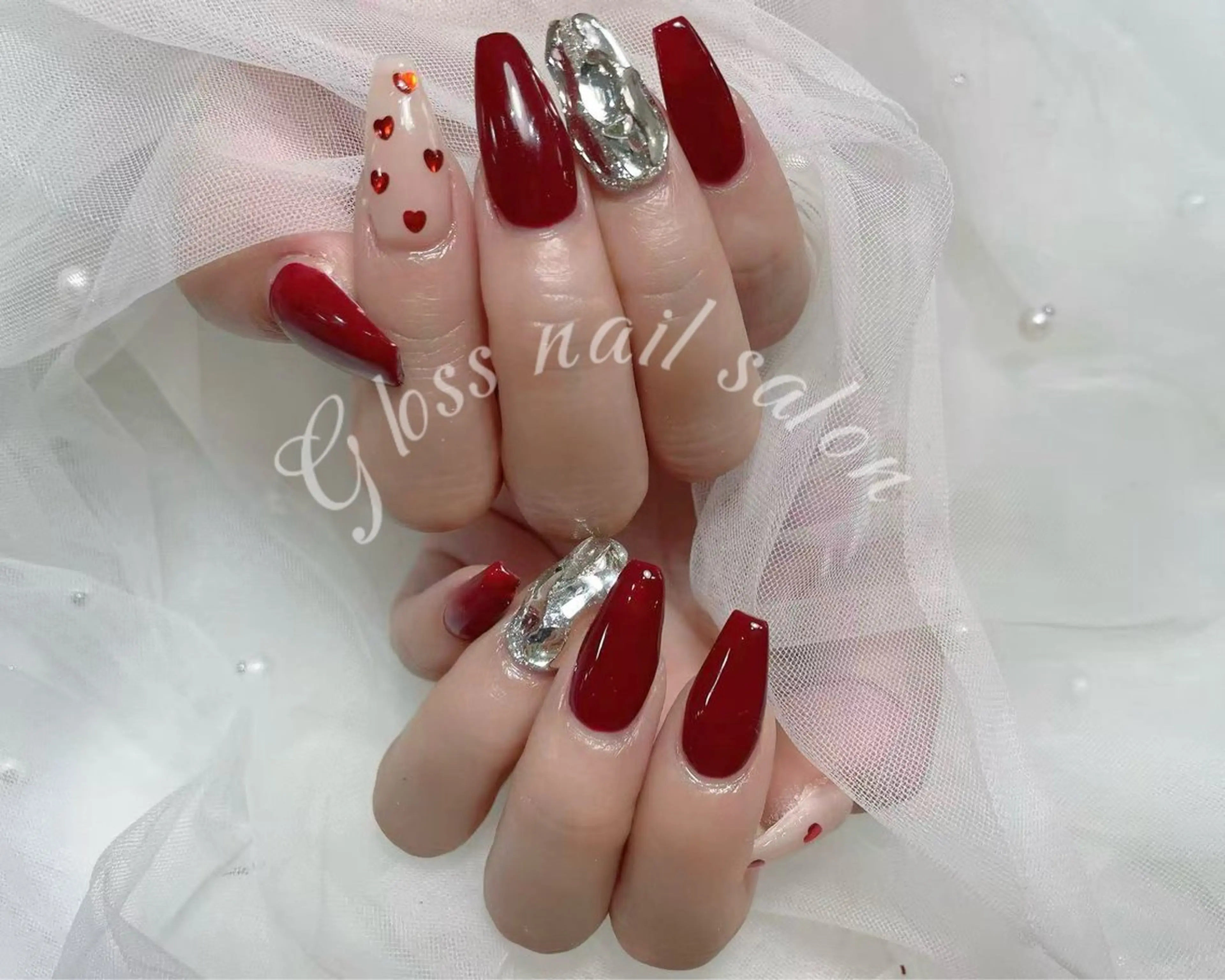 ネイル ハンドネイル Yuna✨ Gloss nailのネイルデザイン