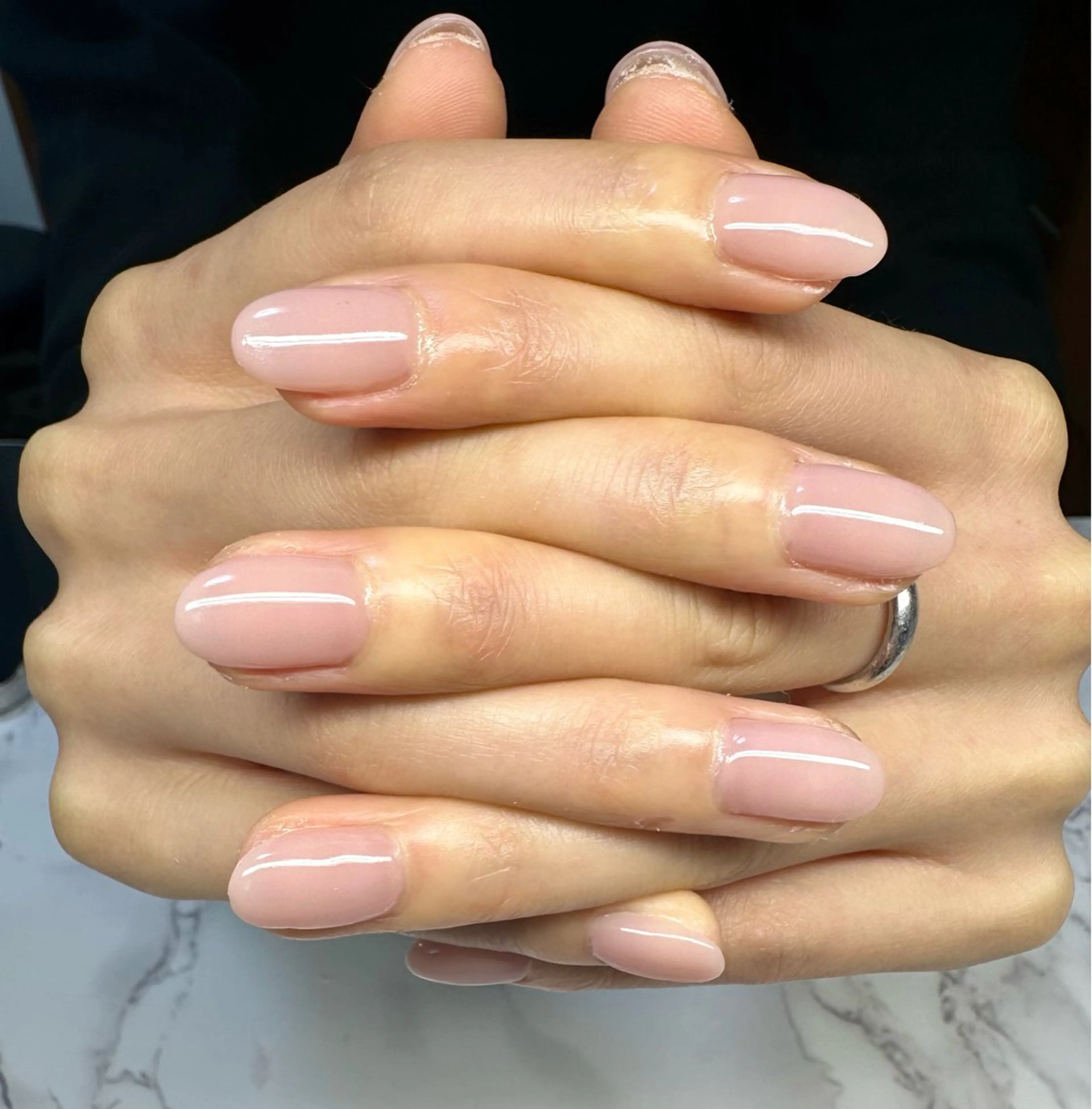 ネイル アニマル柄 フレンチネイル ハロウィン キラキラネイル マグネットネイル M.N_ nailのネイルデザイン