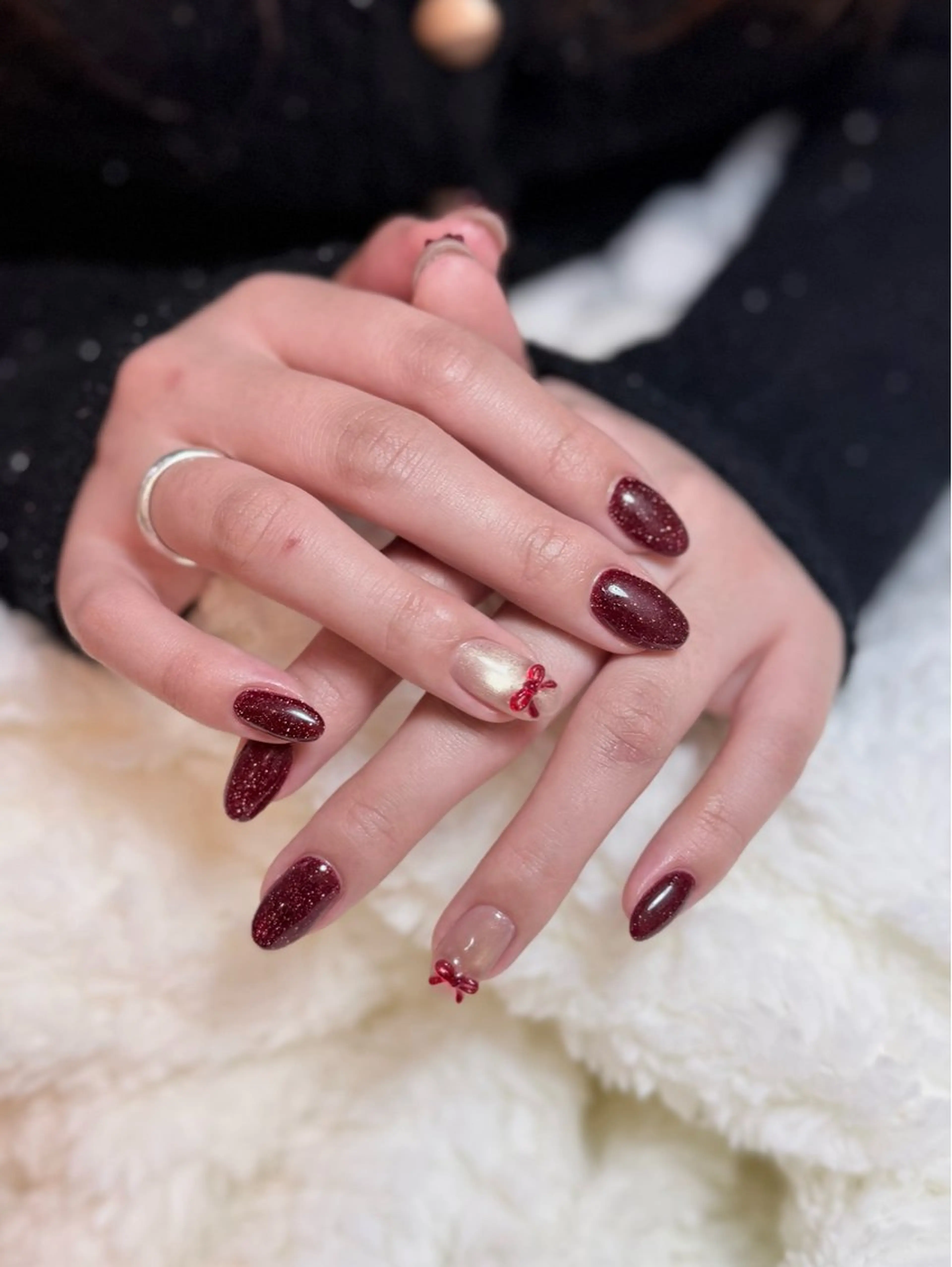 ✨マグネットorフラッシュネイル 2色okの写真