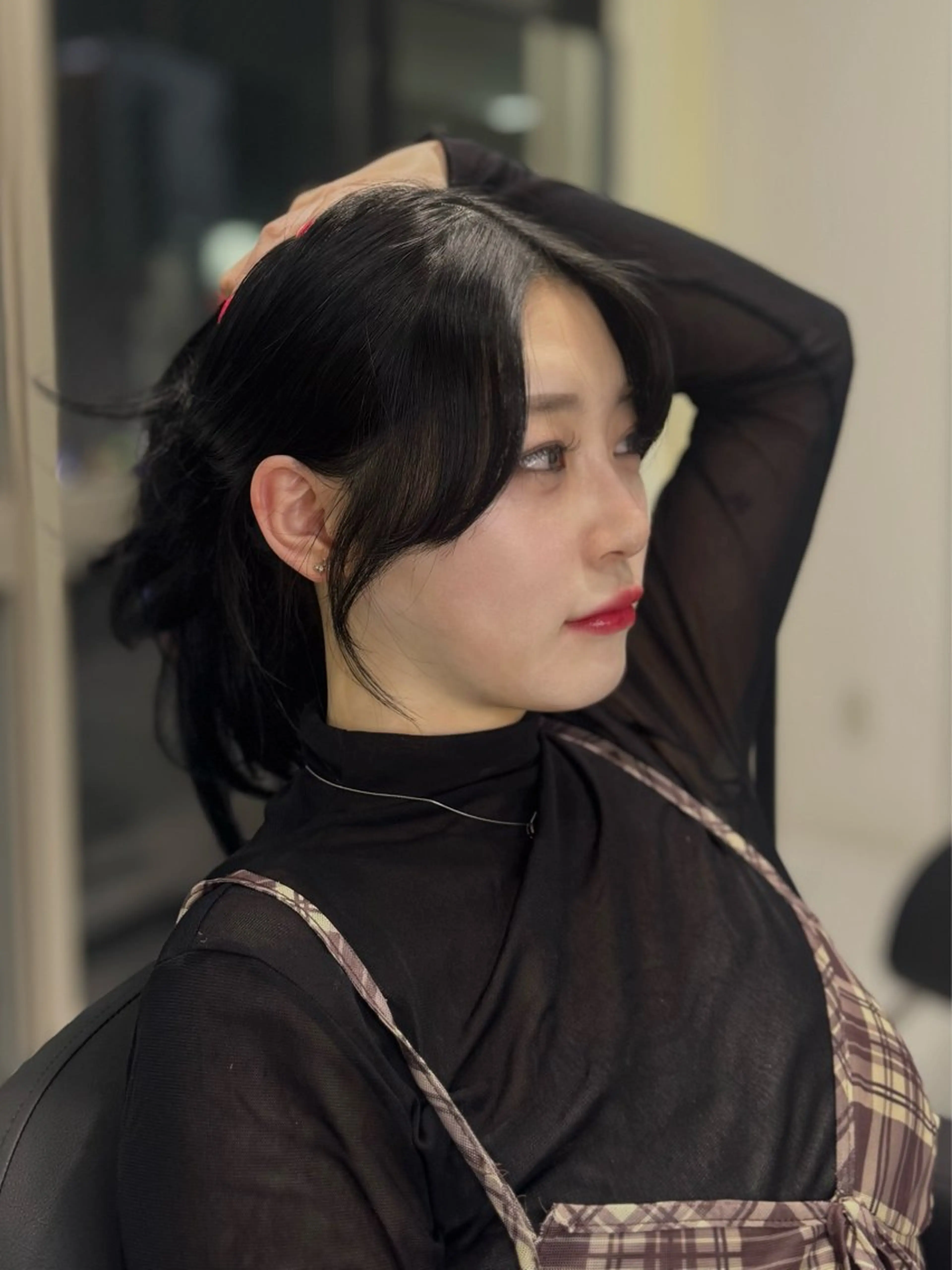 🇰🇷最短で韓国風✂️【前髪&顔周りカット】の写真