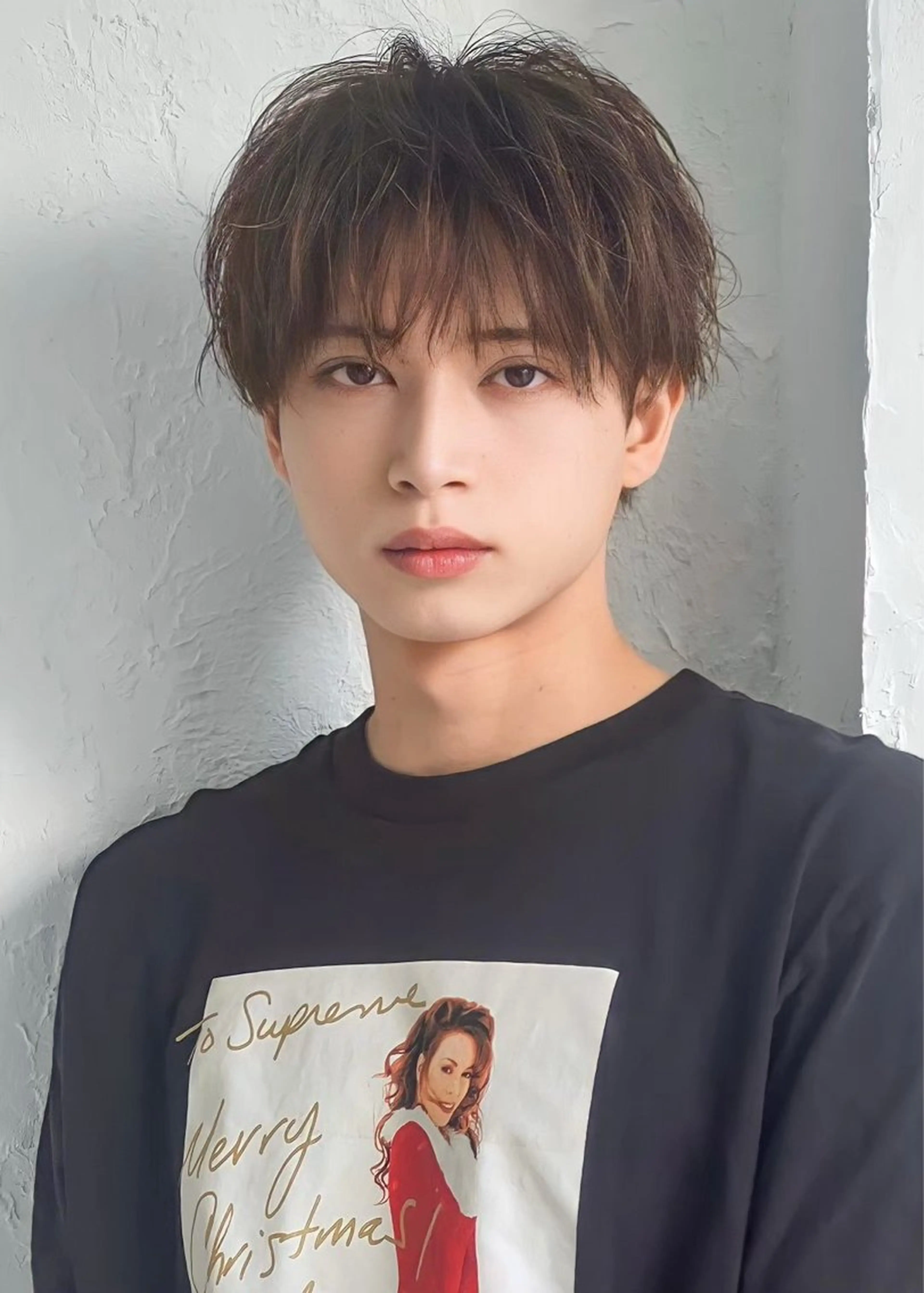 メンズカット＋ゆるウェーブパーマの写真