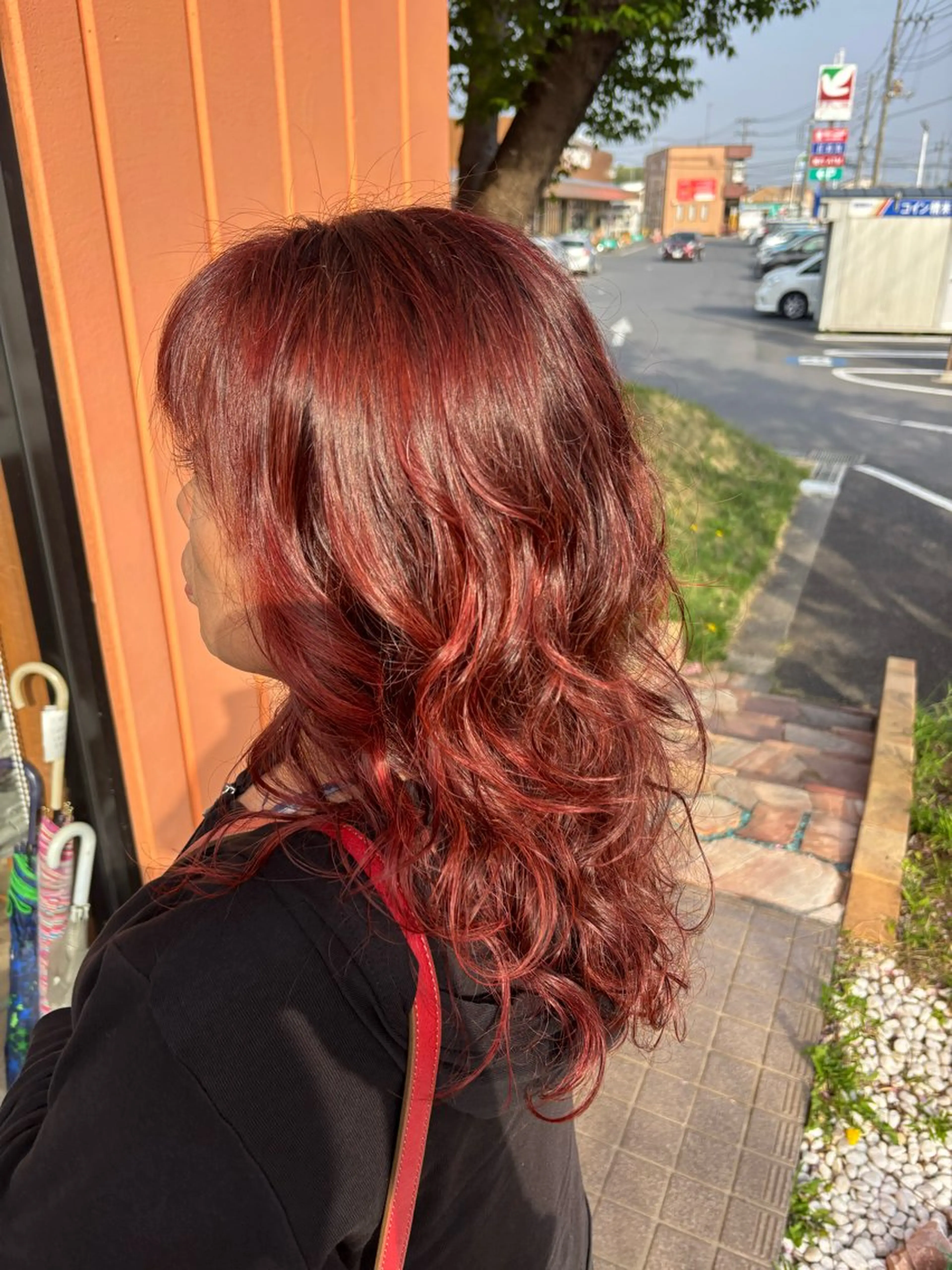 ロング 山下 まりなのヘアスタイル