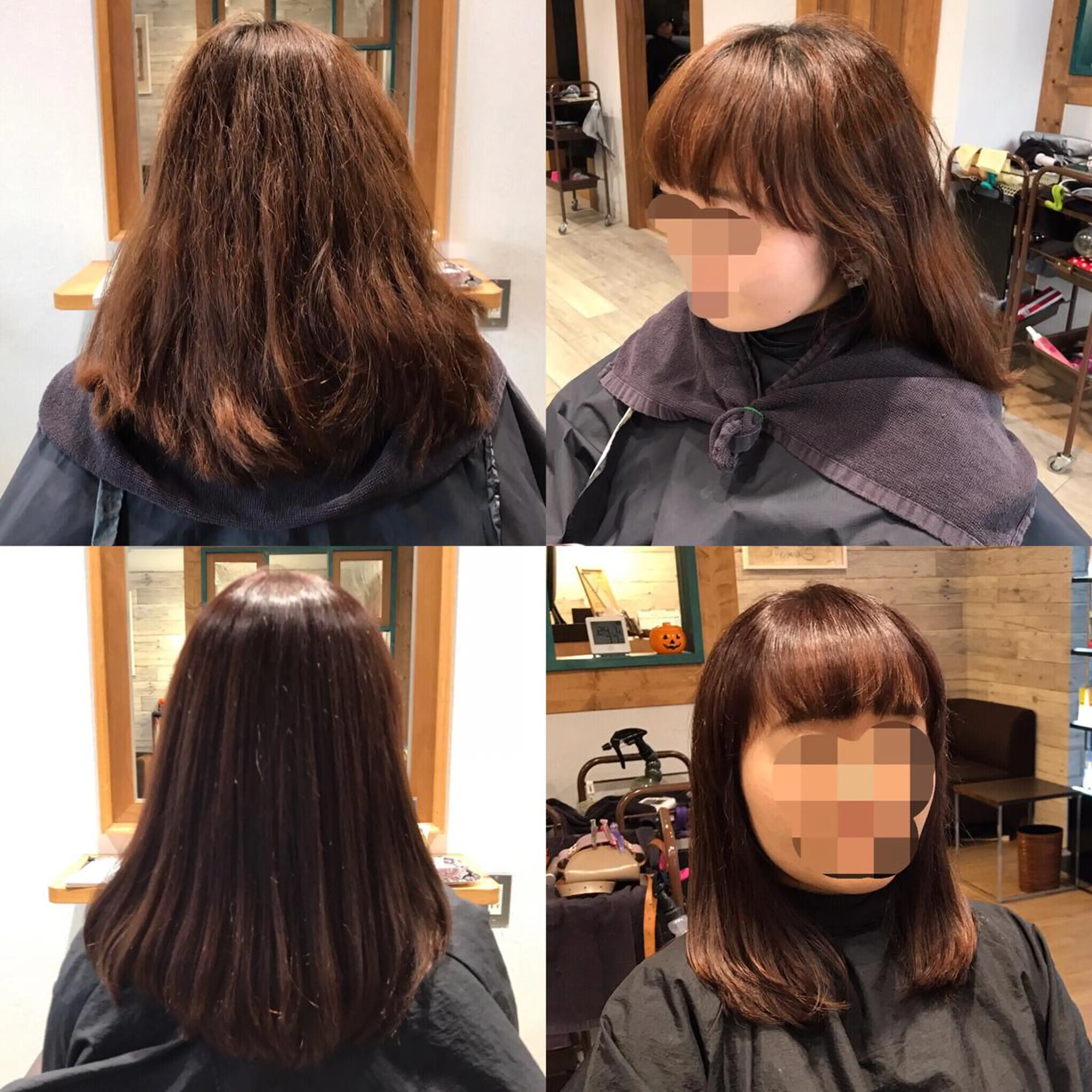 ミディアム カラー TELA HAIR 幕張本郷店　千尋のヘアスタイル
