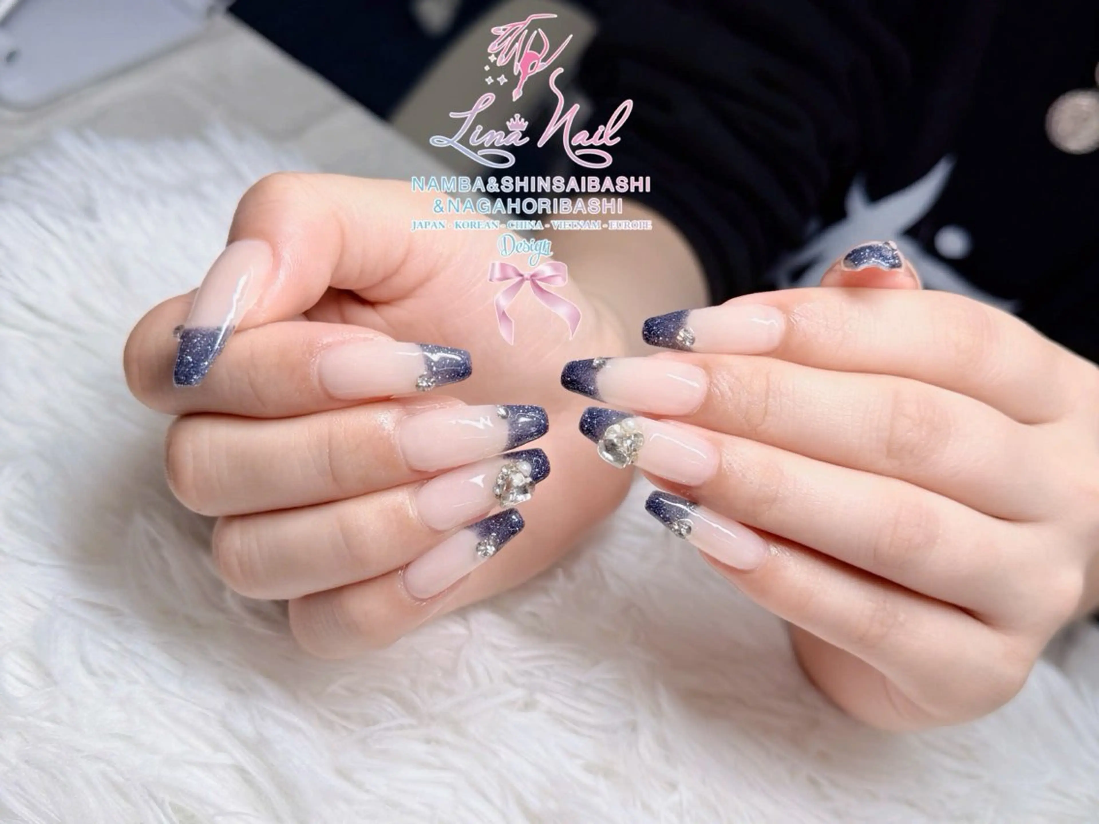ネイル フットネイル ジェルネイル 持ち込み ネイルチップ ハンドネイル リナネイル 長堀橋店／東心斎橋店のネイルデザイン