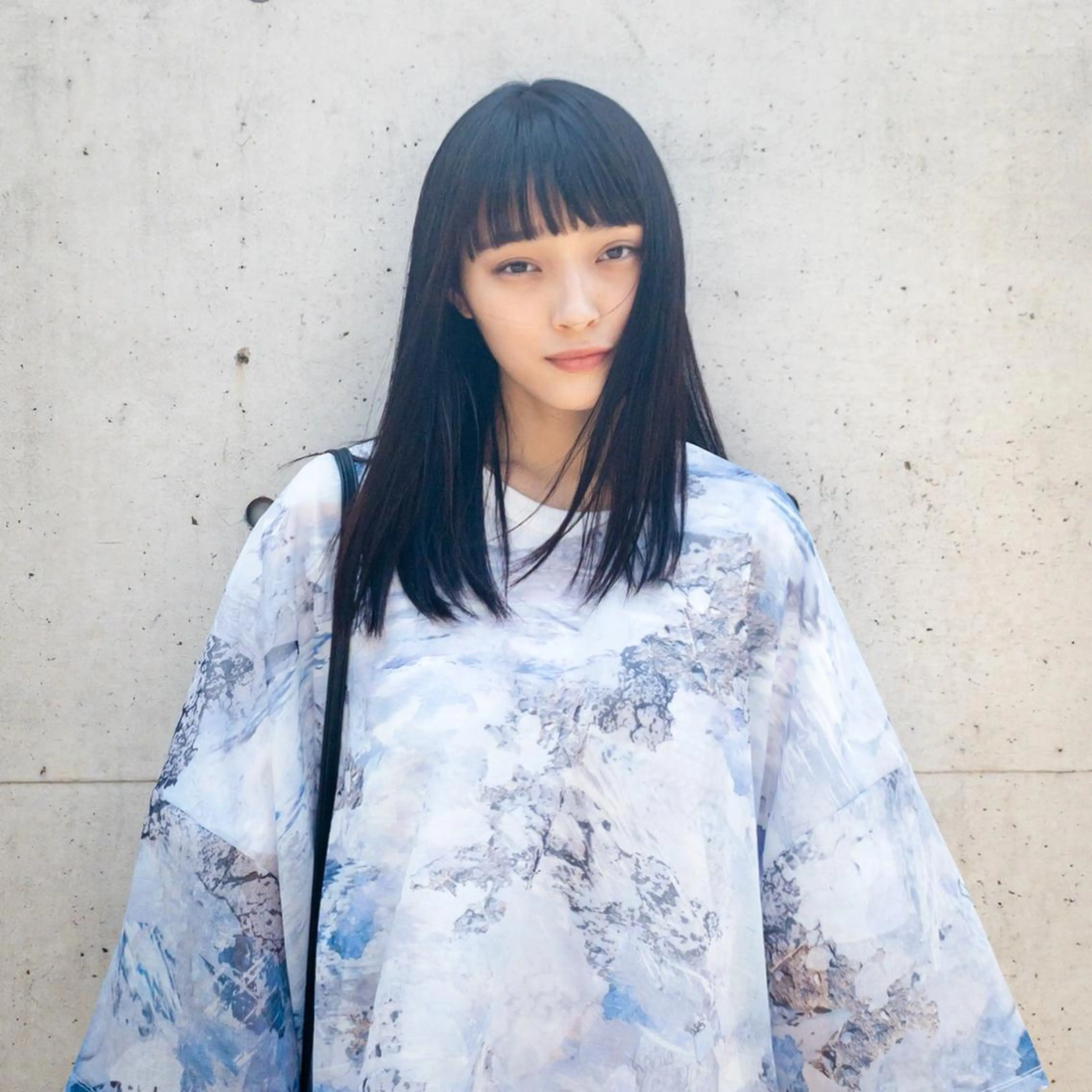 ミディアム 美髪/デザイン /　湯本　哲也のヘアスタイル