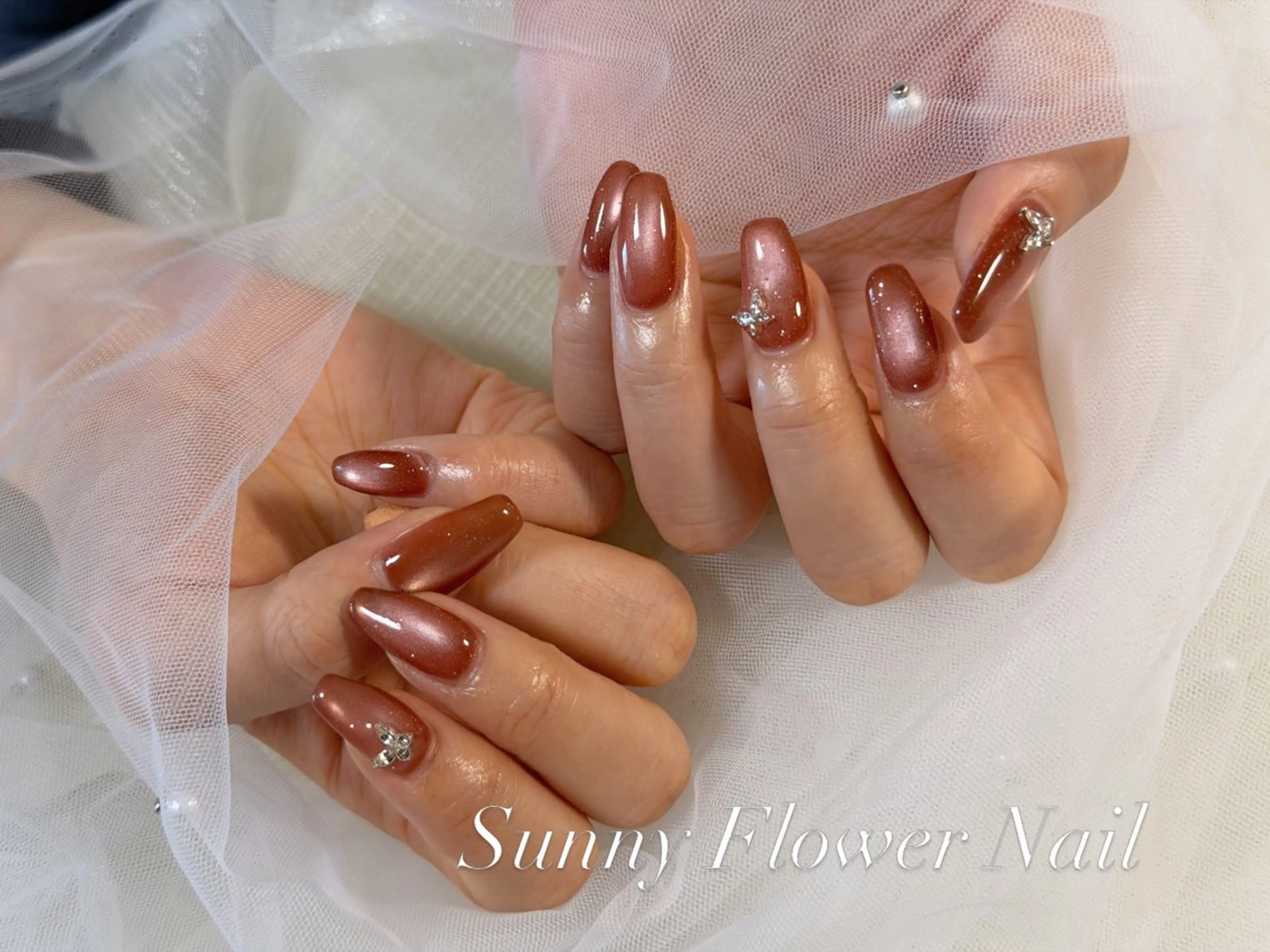 セミロング ハンドネイル maeda  yunaのネイルデザイン