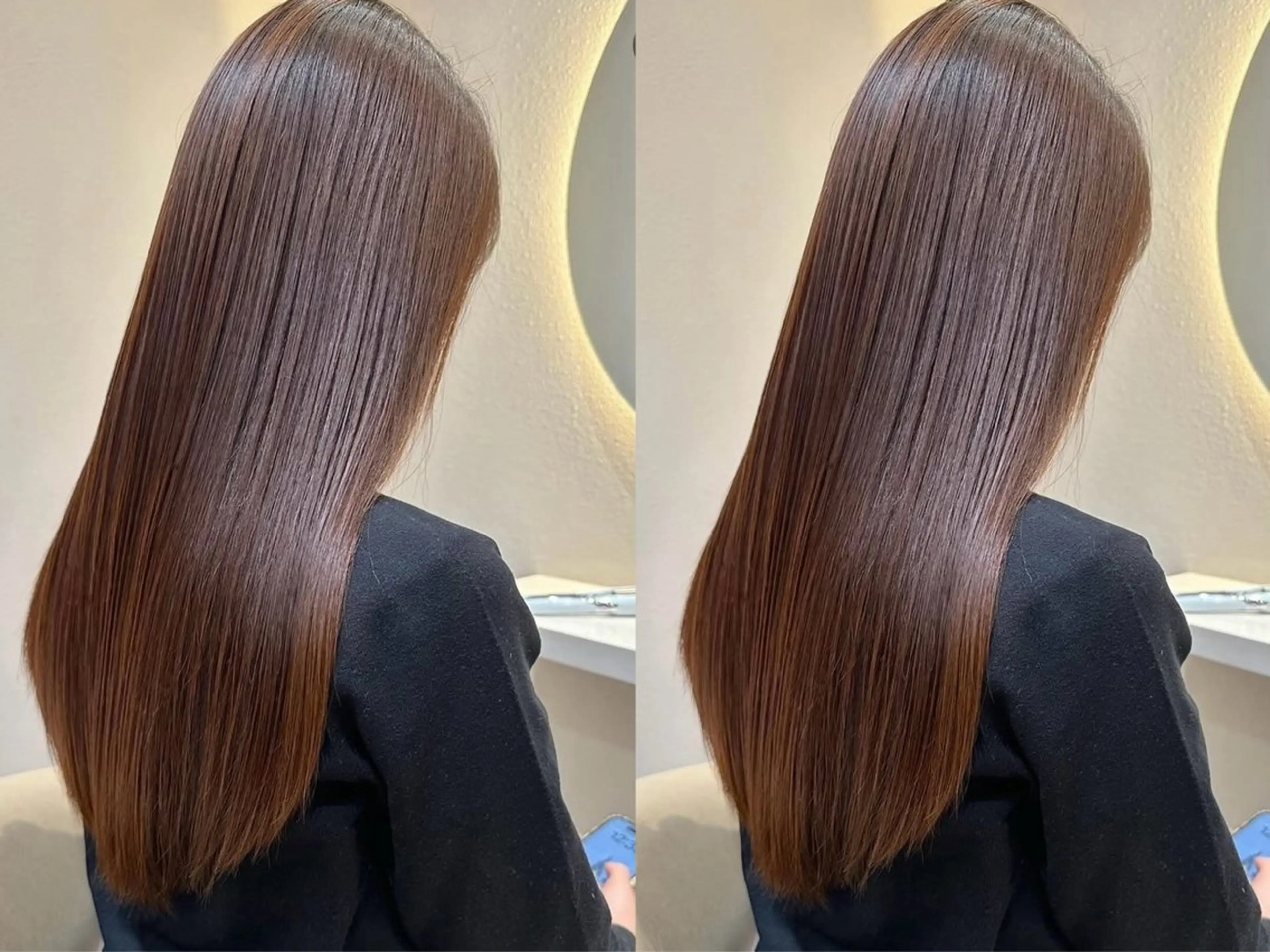 梅雨前に☔️美髪縮毛矯正💎＋カット＋内部補習トリートメント✨️の写真