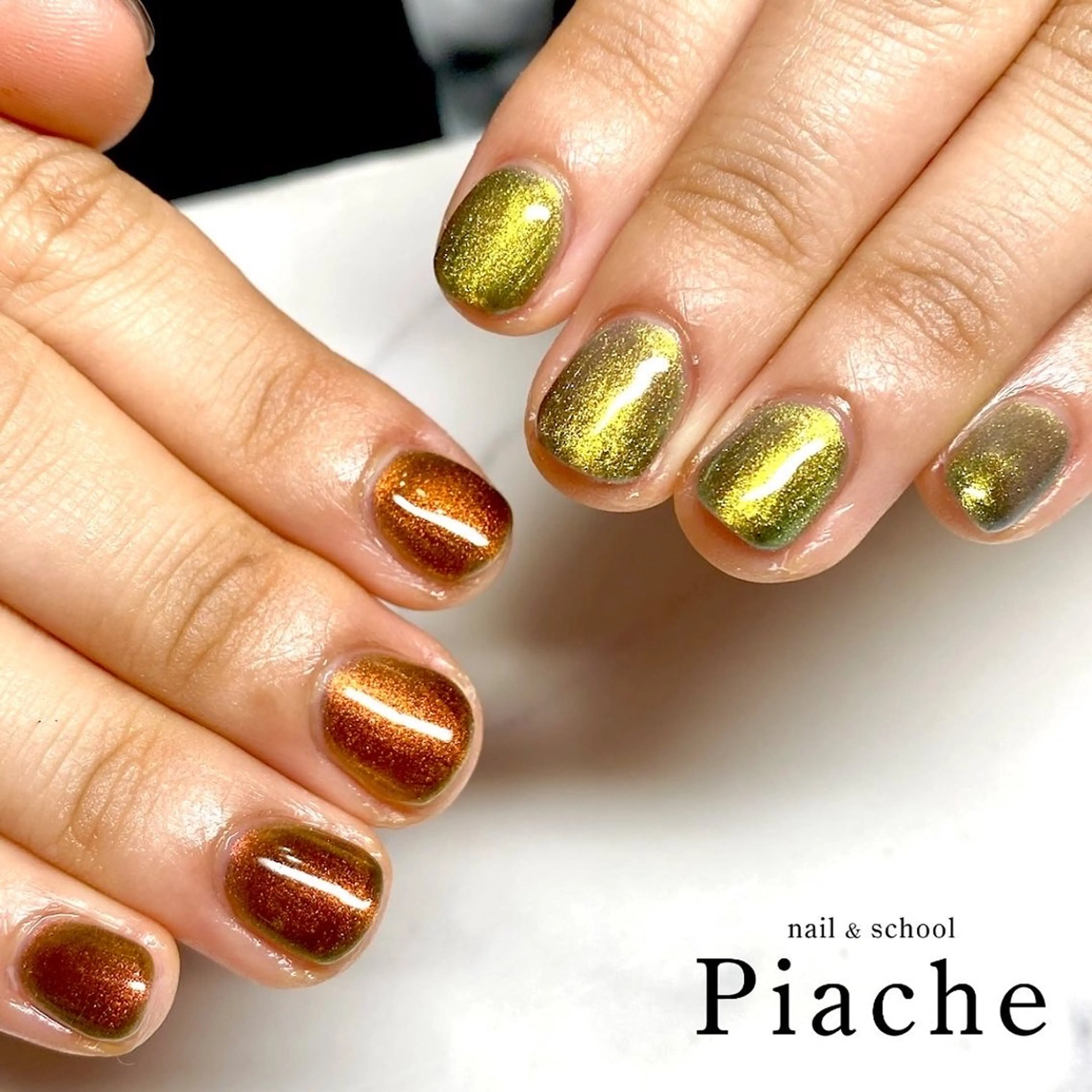 ネイル Piacheピアシェ ジュニアネイリストのネイルデザイン