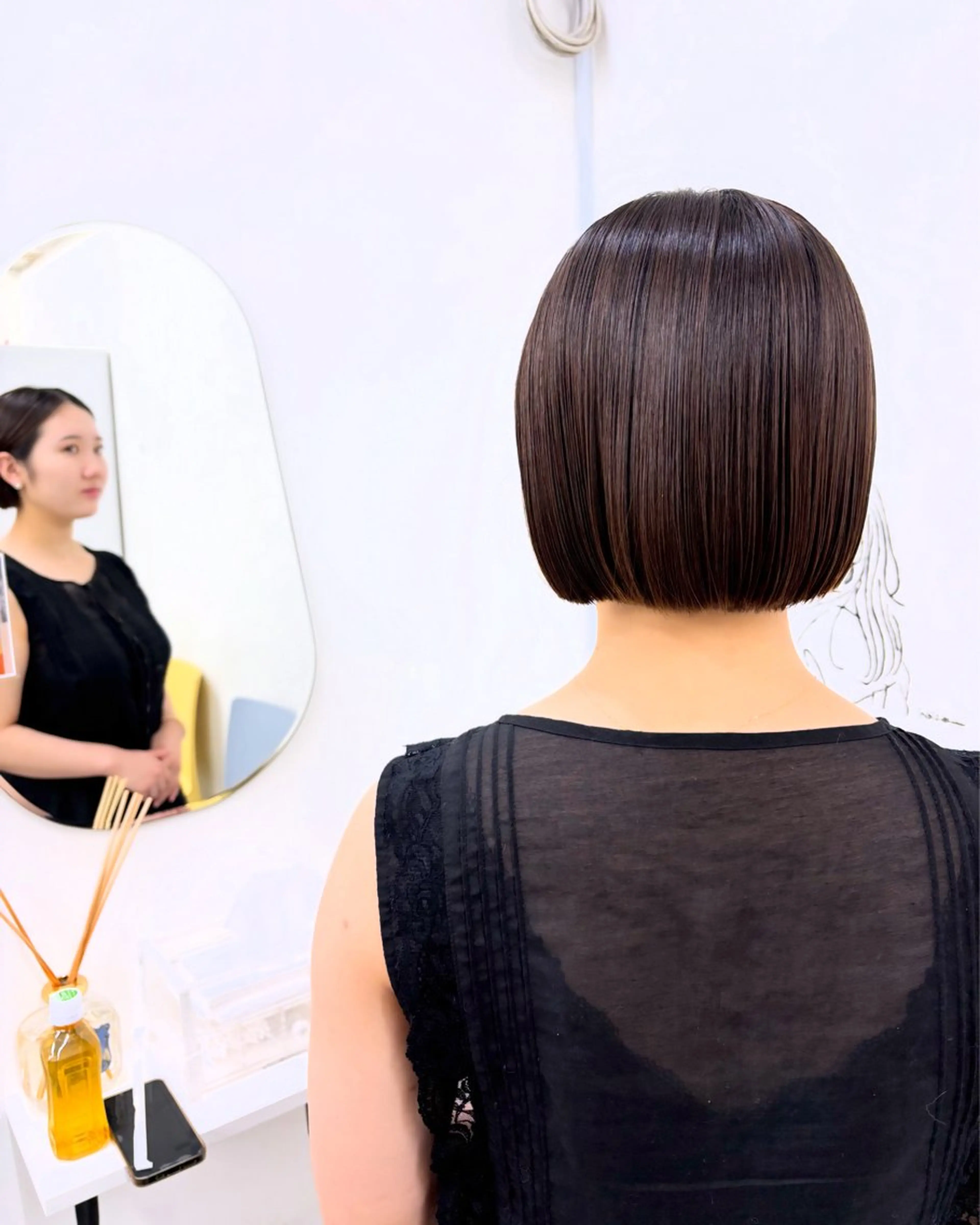 ショート カラー カット トリートメント 似合わせ美髪ヘア✨ 天王寺．阿倍野🌈のヘアスタイル