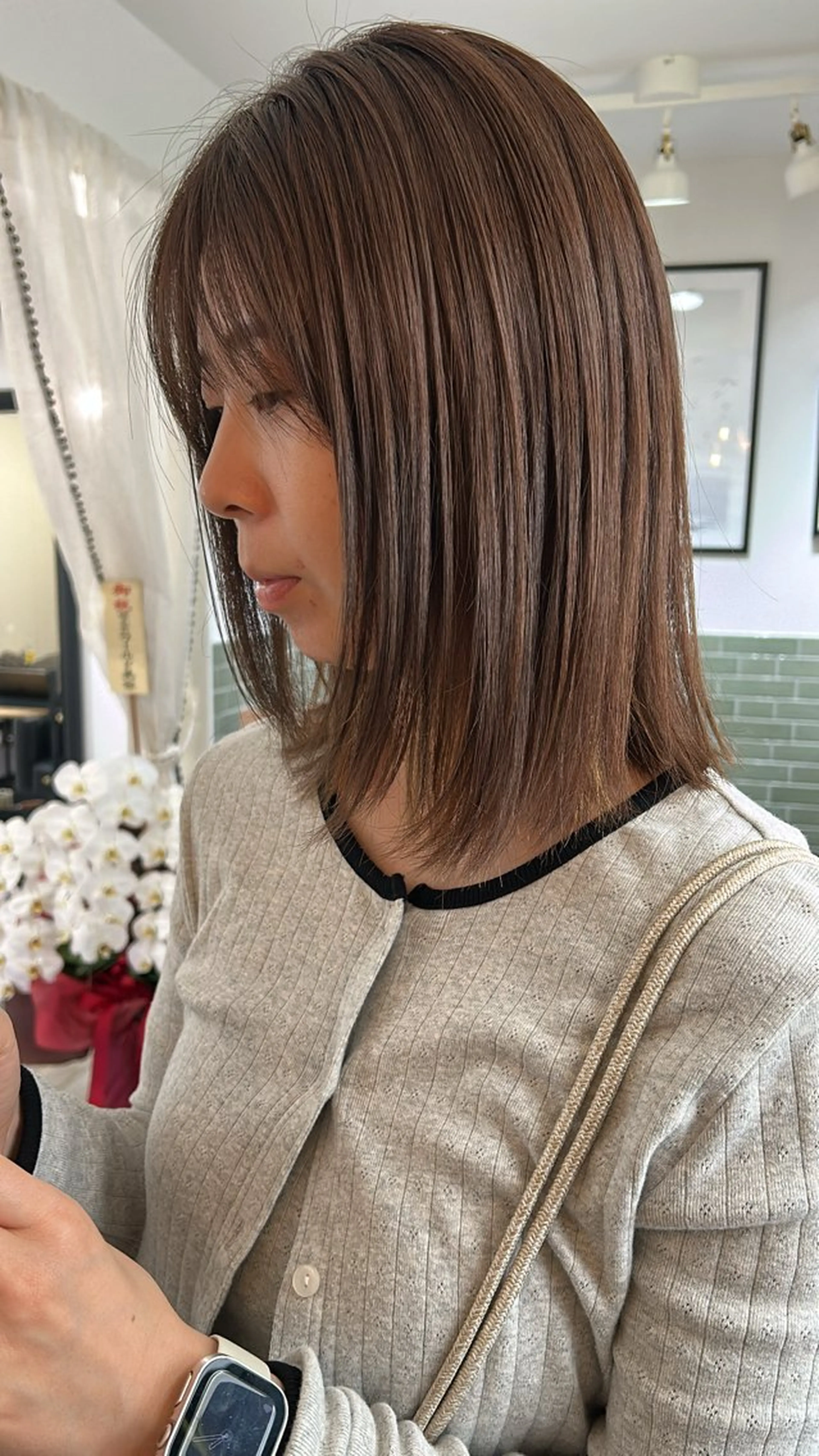 ミディアム ヘアカラー KAIBORI ASUKAのヘアスタイル