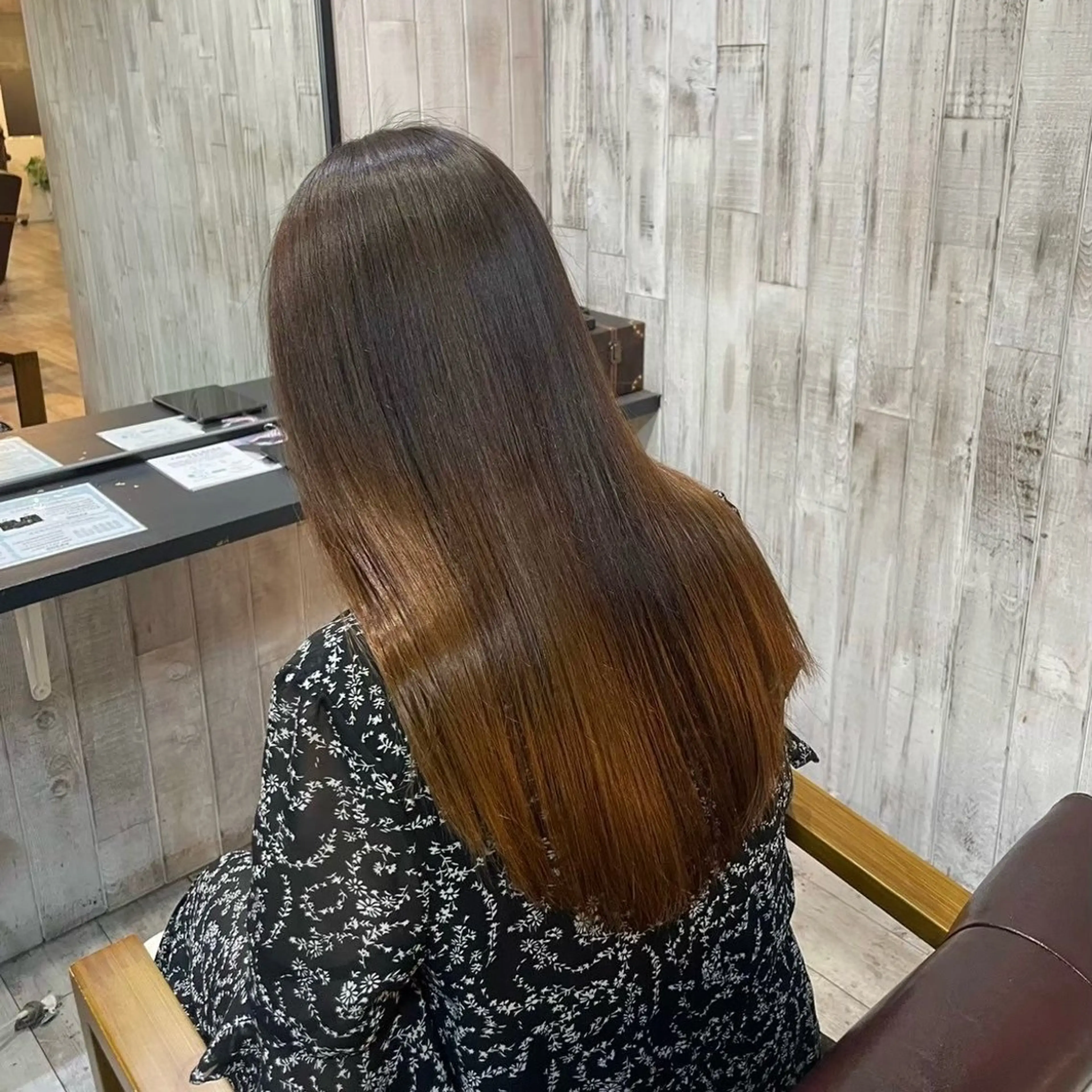ロング パーマ い な み ま なのヘアスタイル