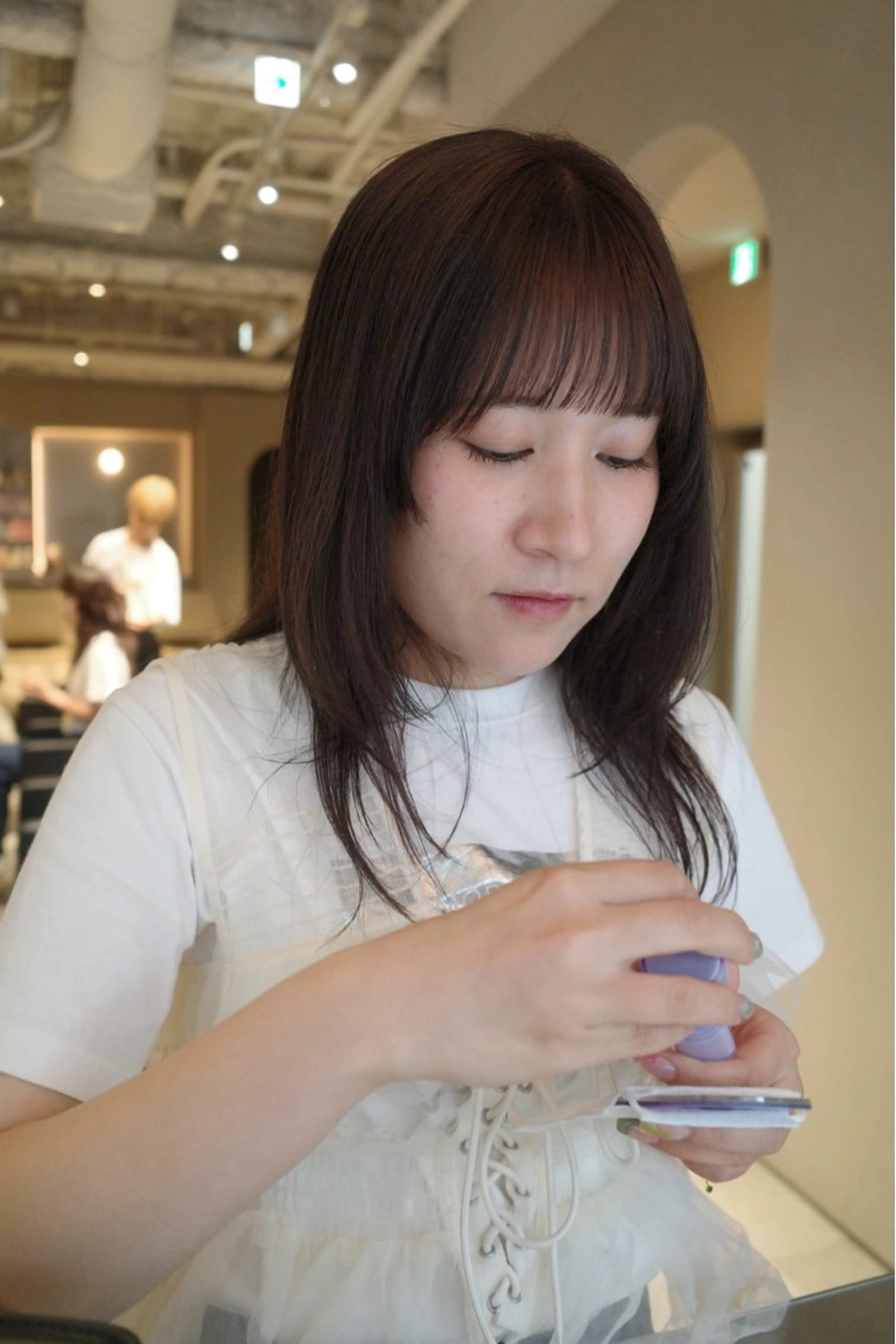 カラー hishida akiho  🩰のヘアスタイル