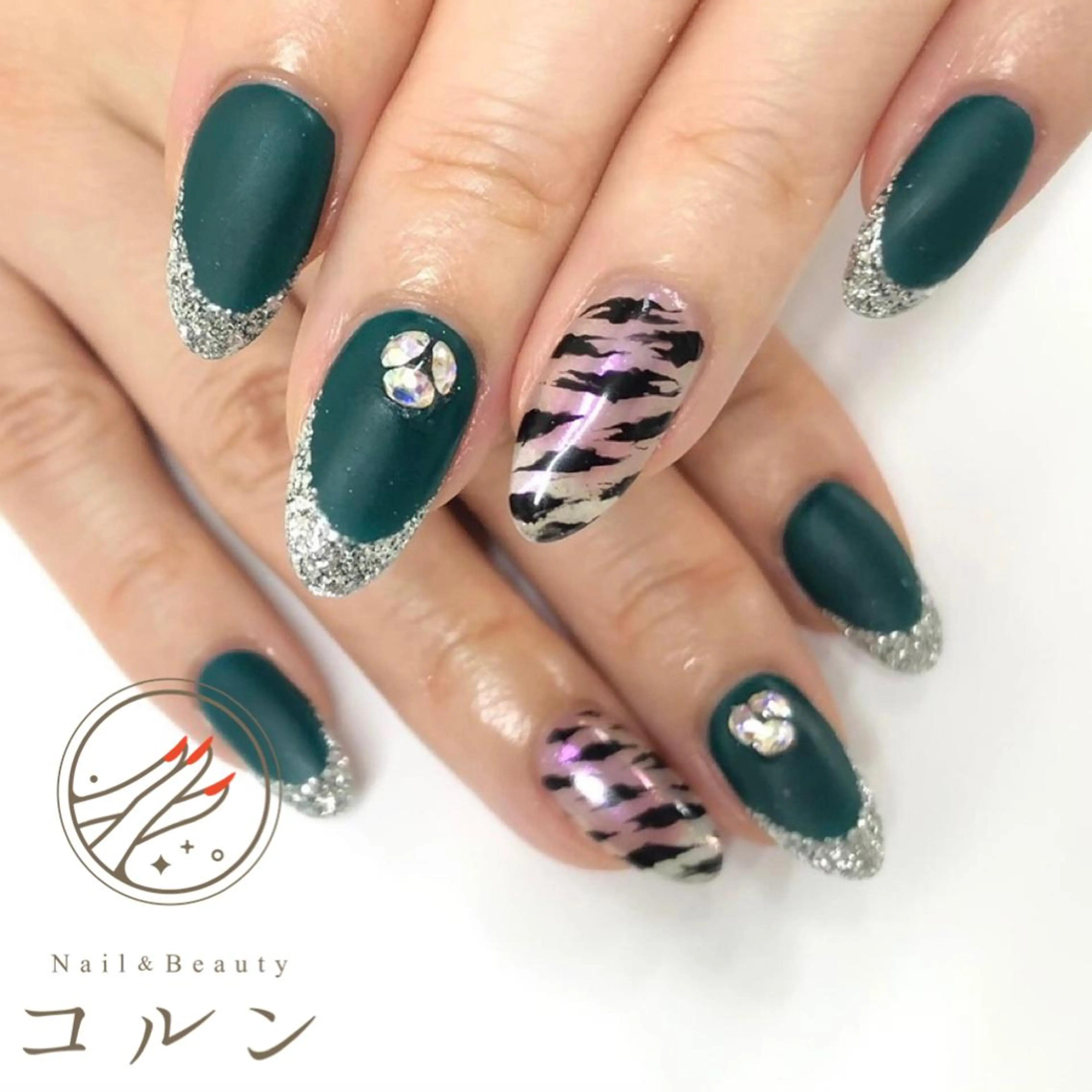 ネイル ハンドネイル フットネイル NailBeauty コルンのネイルデザイン