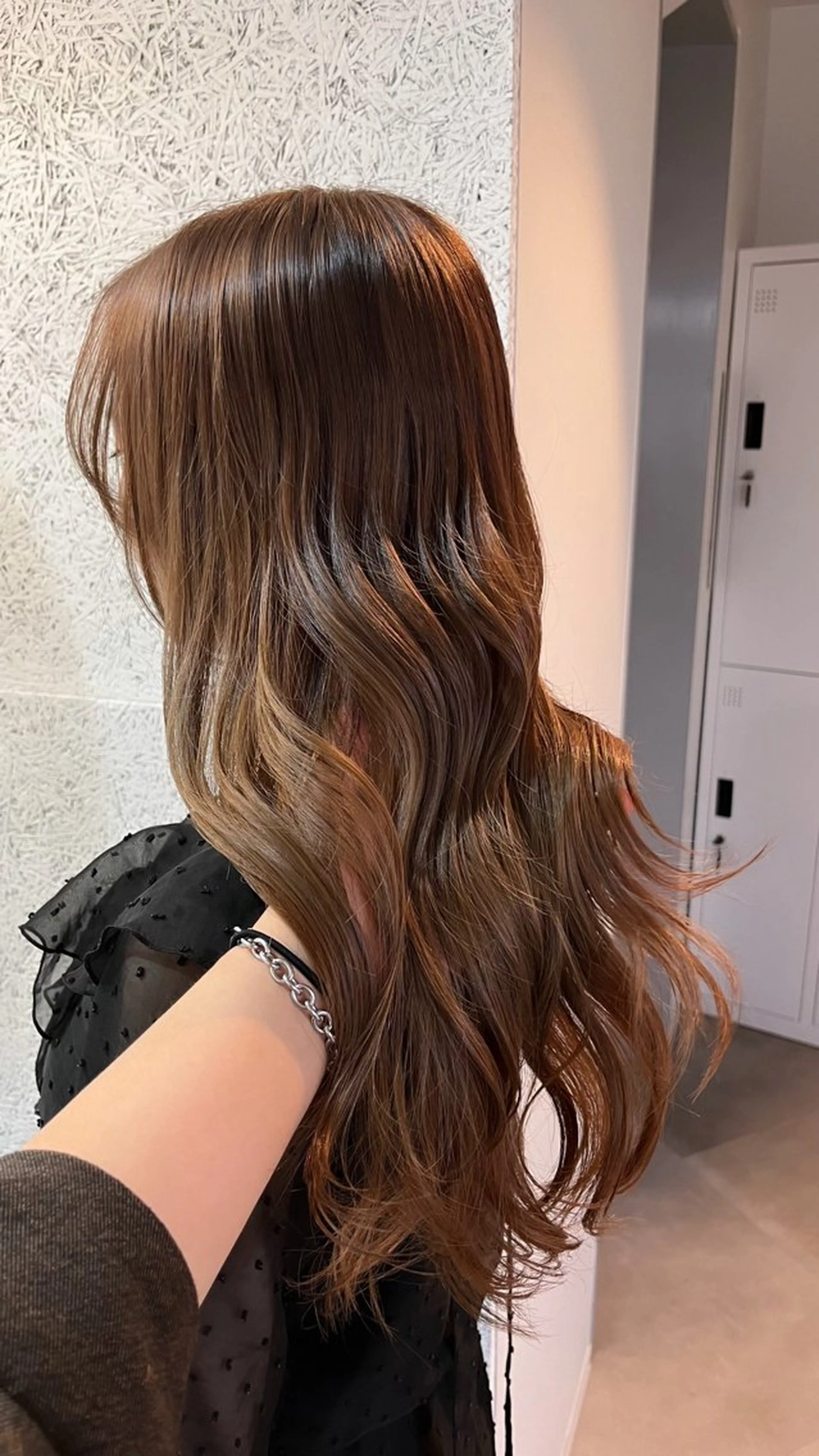 ロング ヘアカラー Laff所属・新宿/ボブ/レイヤー 縮毛矯正/SACHIのヘアスタイル