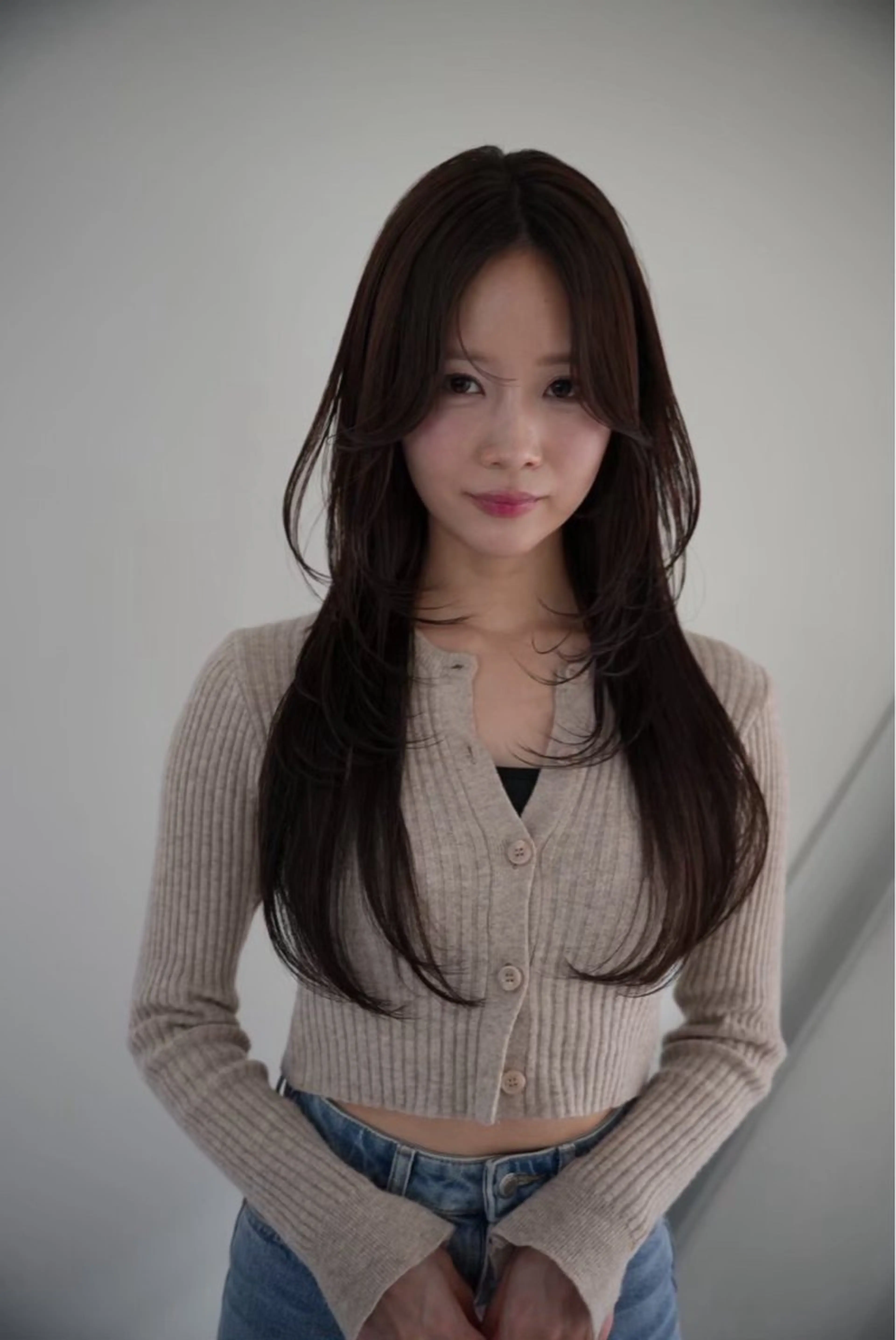 ロング 透明感カラー/伊藤 陸/soigneのヘアスタイル