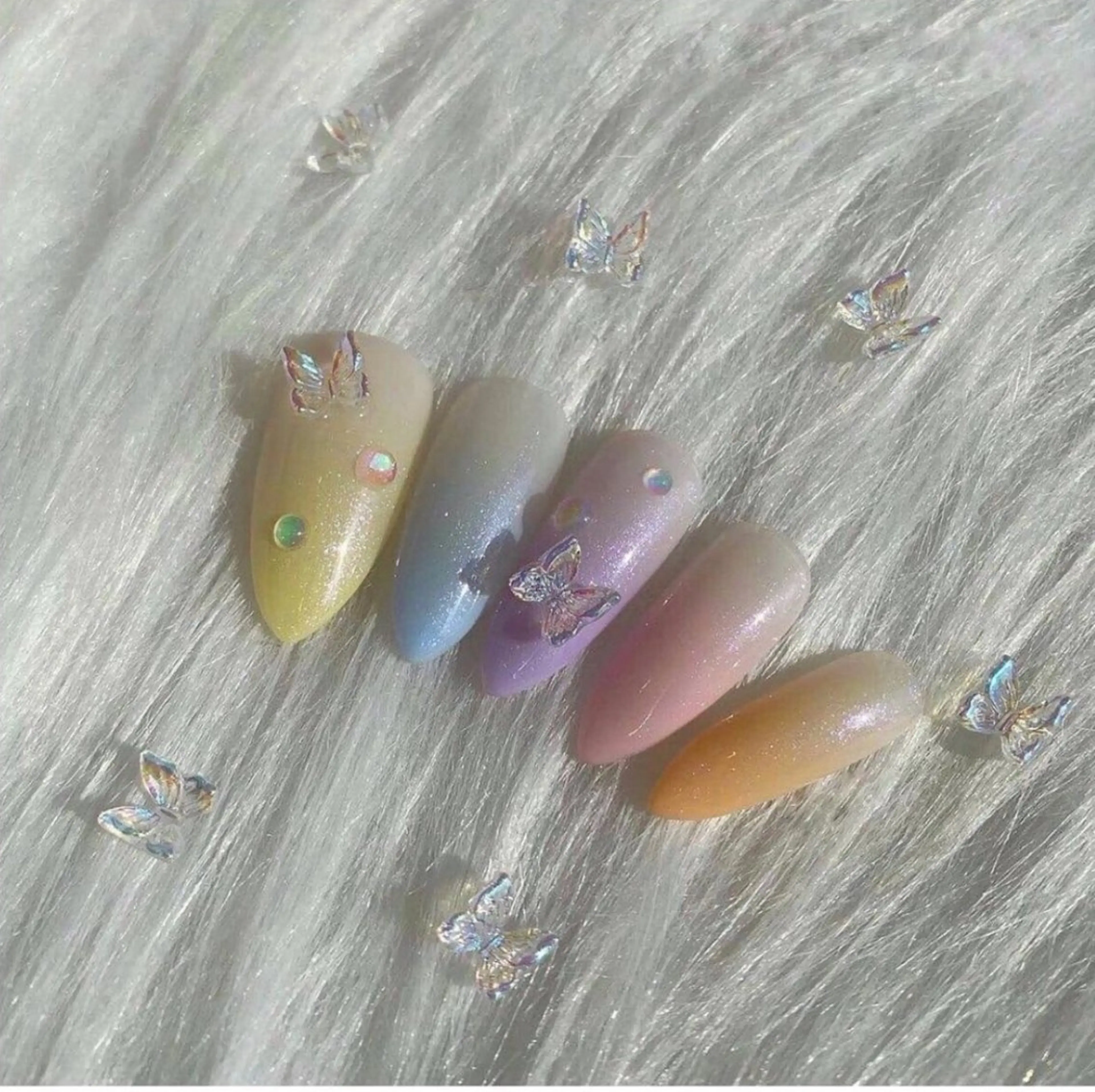 ネイル チークネイル 桜ネイル 長さ出し フットネイル ジェルネイル ハンドネイル Maika's nailのネイルデザイン