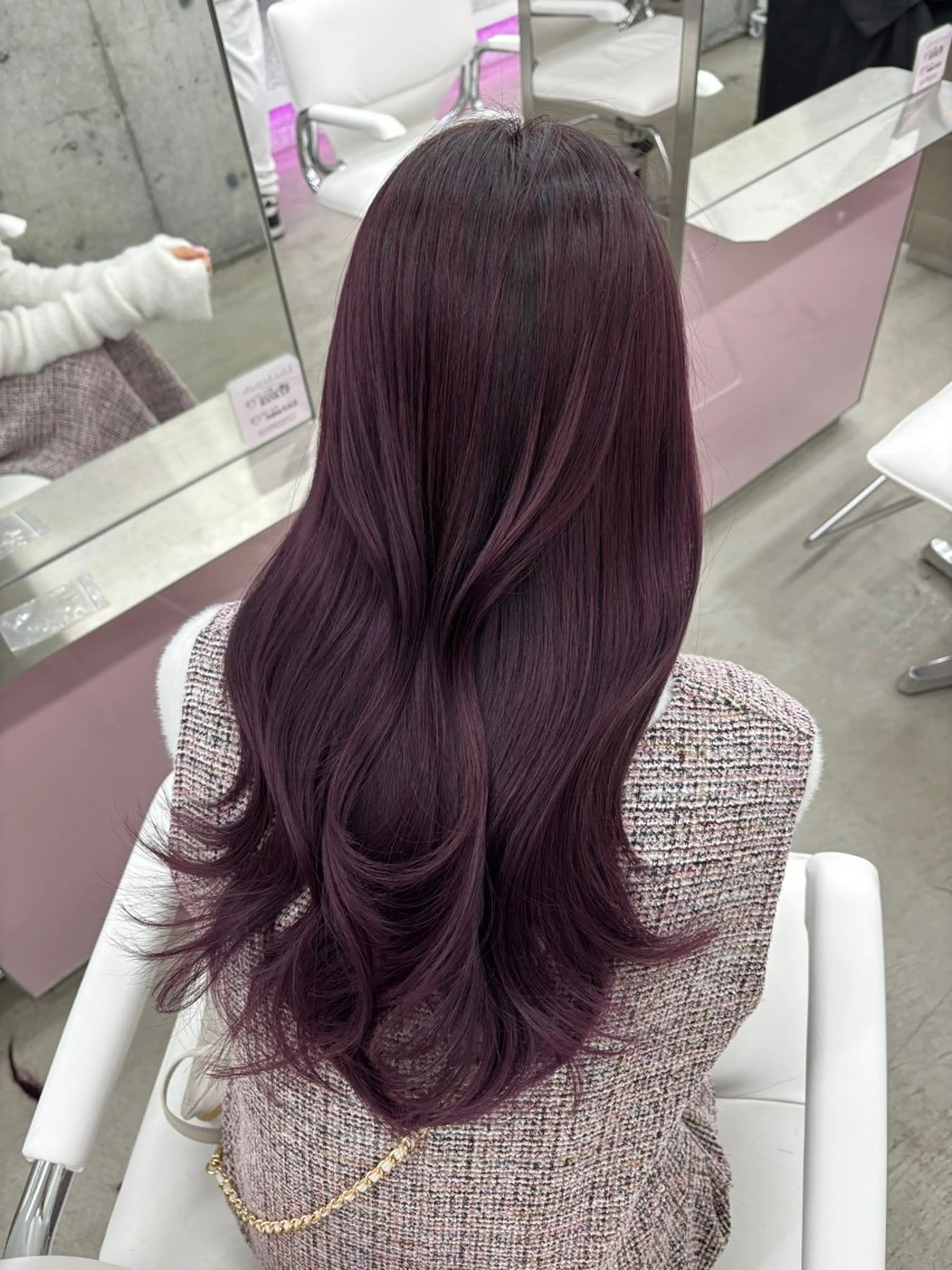 カラー Kana/韓国ヘア /暖色カラー🍒のヘアスタイル