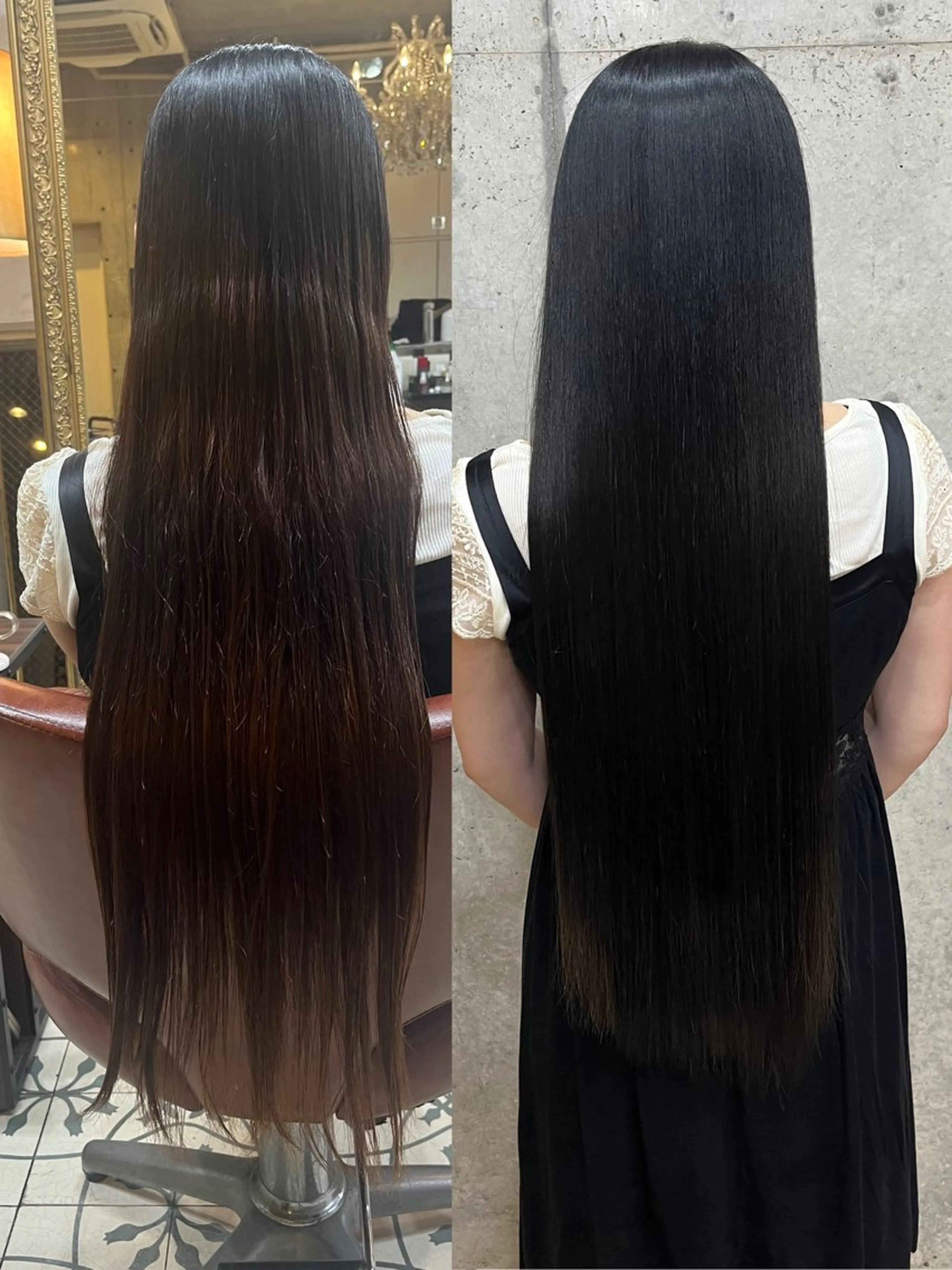 ロング ヘアカラー トリートメント ✨美髪縮毛矯正× カット特化/佐藤恵太のヘアスタイル