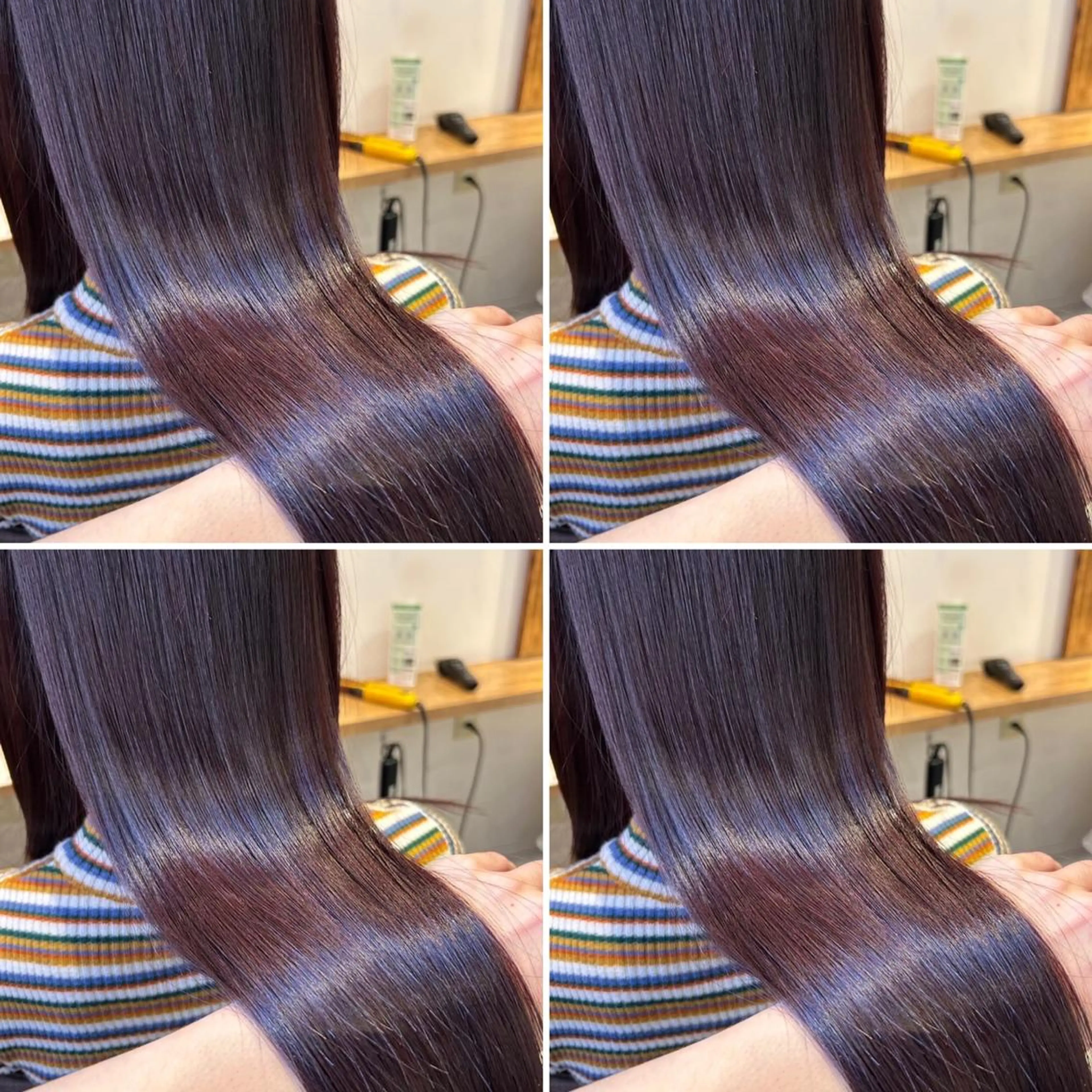 カラー ロング ヘアカラー トリートメント 髪質改善/艶カラー ✝️SAKURAのヘアスタイル