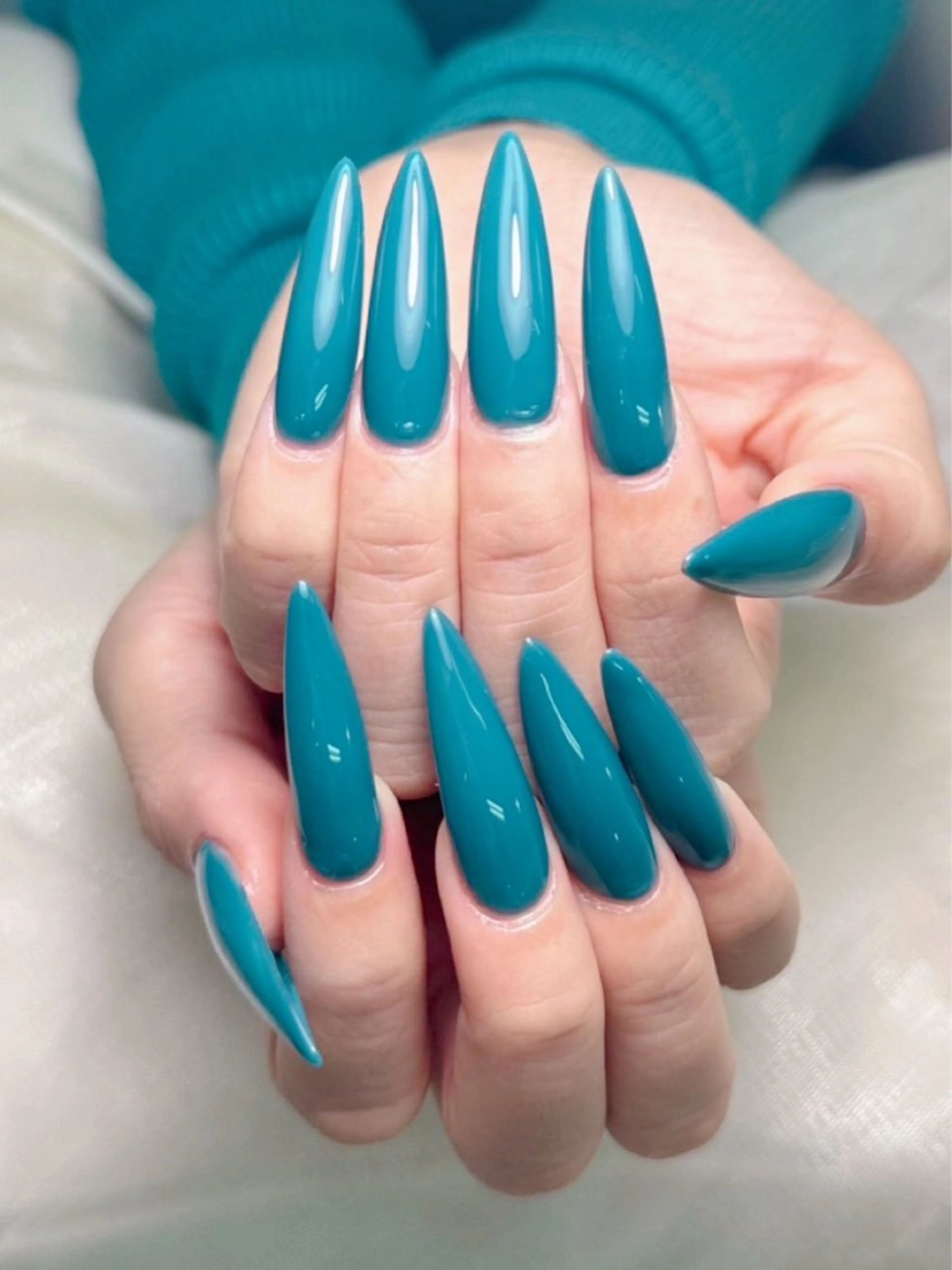 ネイル ロングネイル ハンドネイル lucky nail 歌舞伎町のネイルデザイン