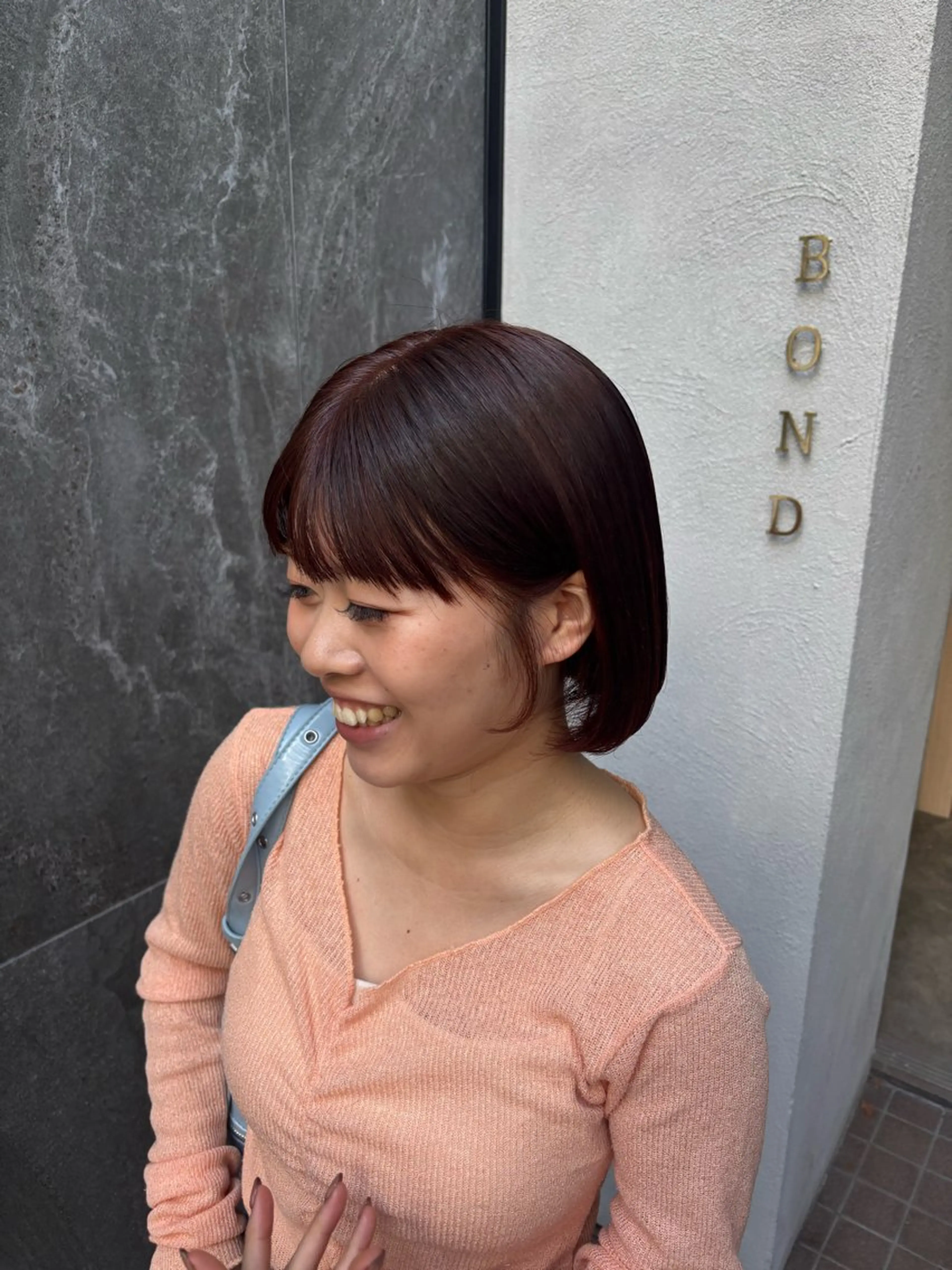 ショート ボブ 石原 望来のヘアスタイル