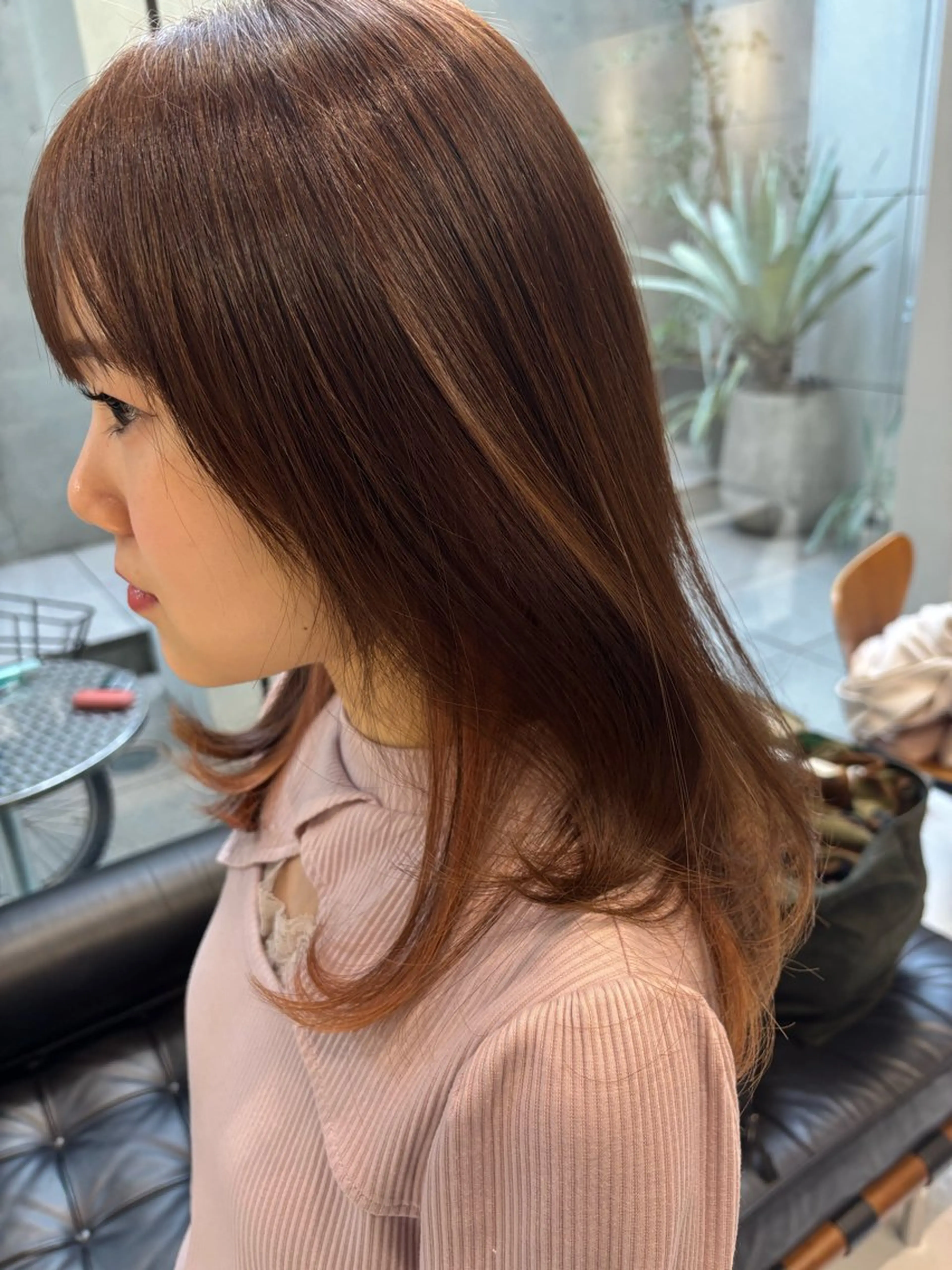 カラー イヤリングカラー 鈴木 朔弥のヘアスタイル