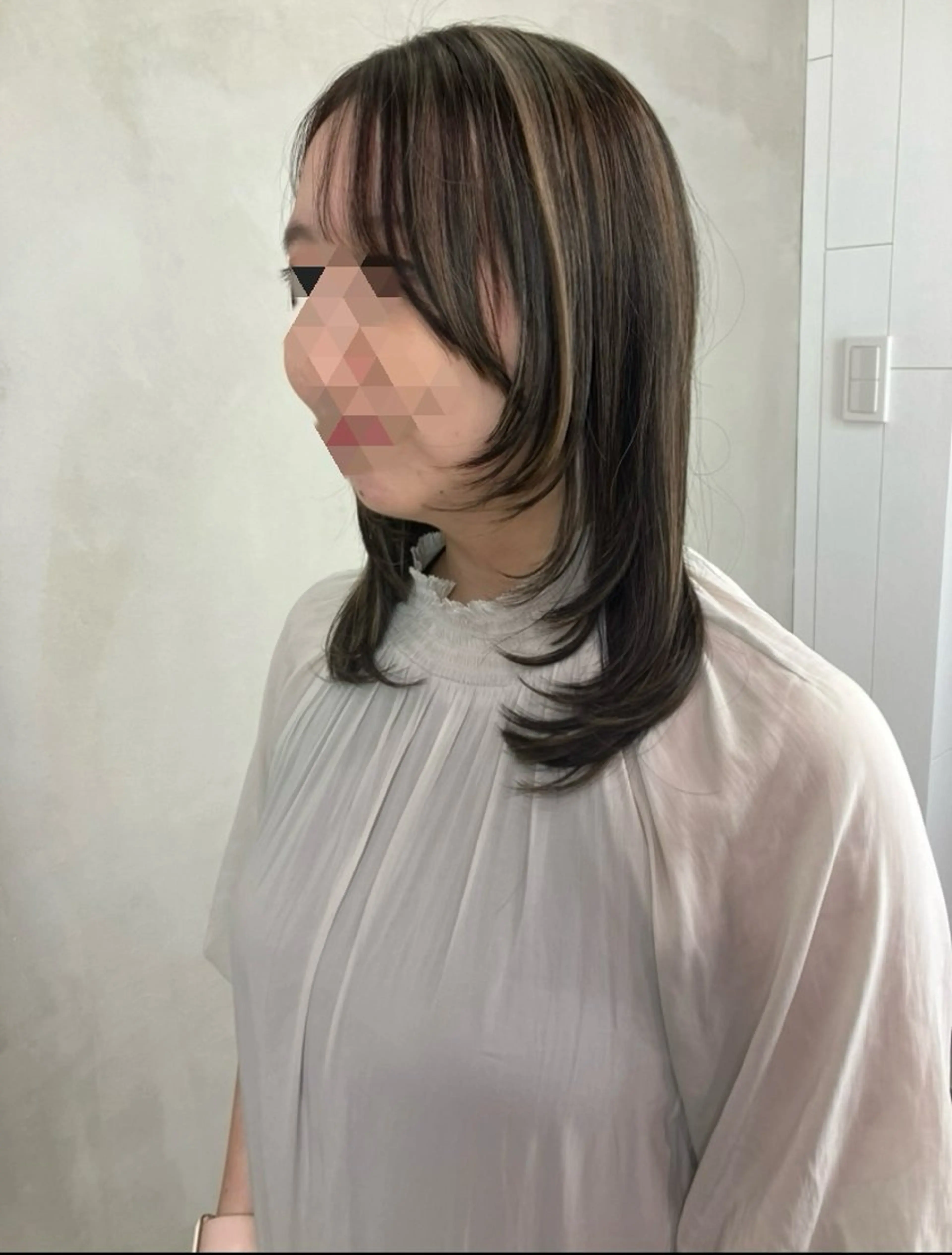 ロング ウルフ・ハイレイヤー 🌟ナカノ・ユウヤのヘアスタイル