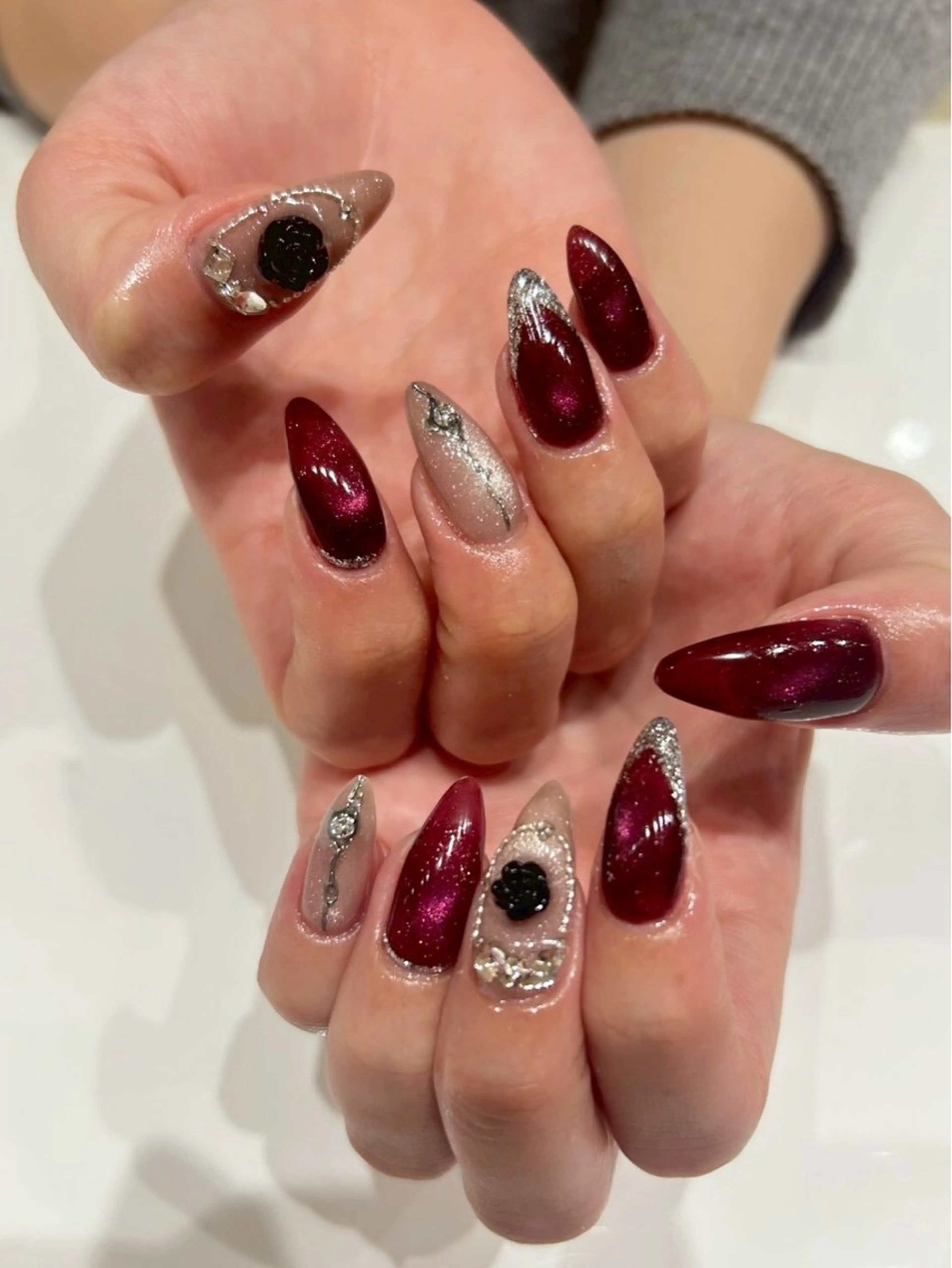 ミディアム ハンドネイル Ashliy大宮♡ アシュリーのネイルデザイン