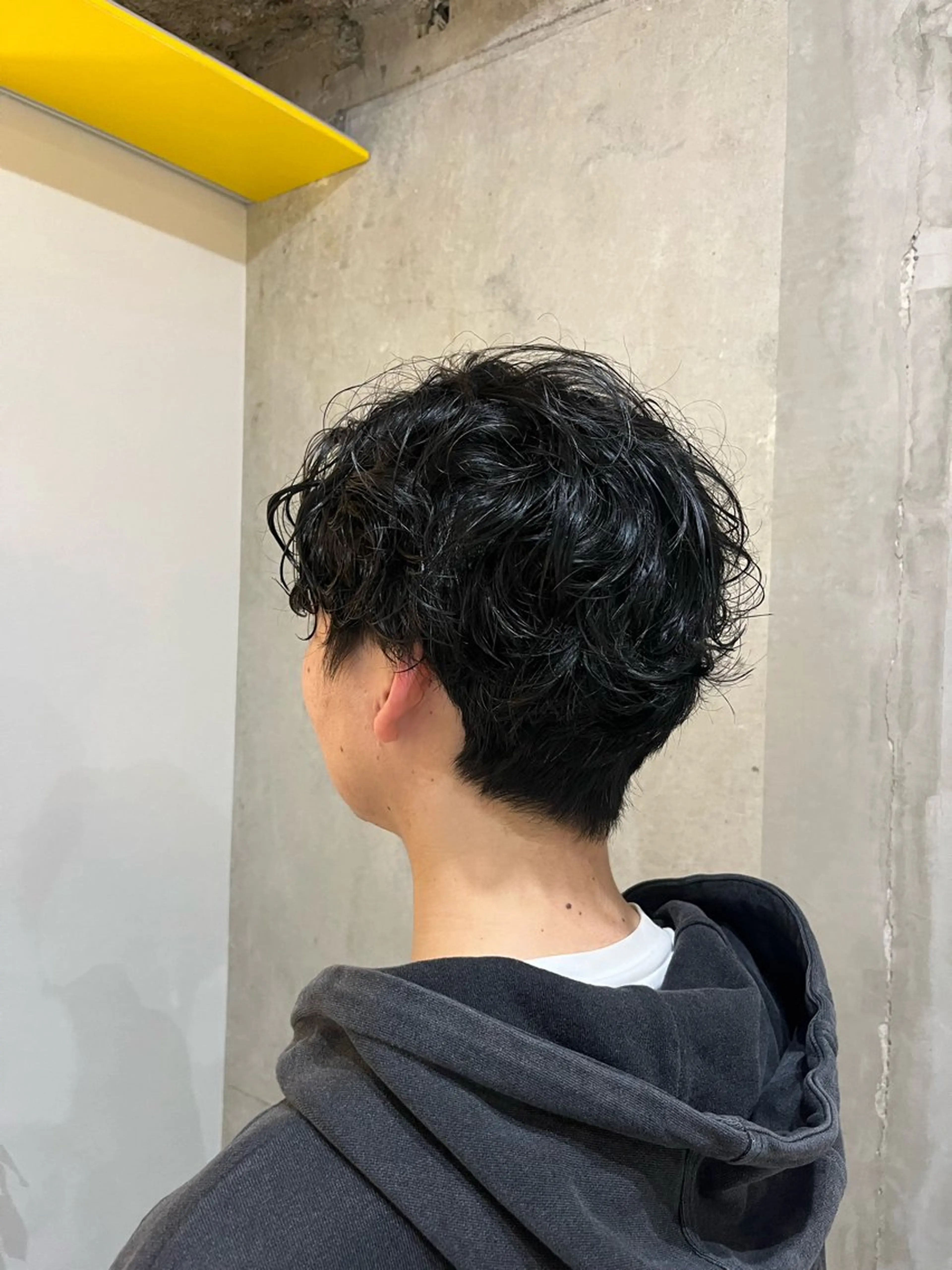 ショート パーマ メンズ メンズパーマ パーマ kaede ‪☺︎ 学芸大学のヘアスタイル