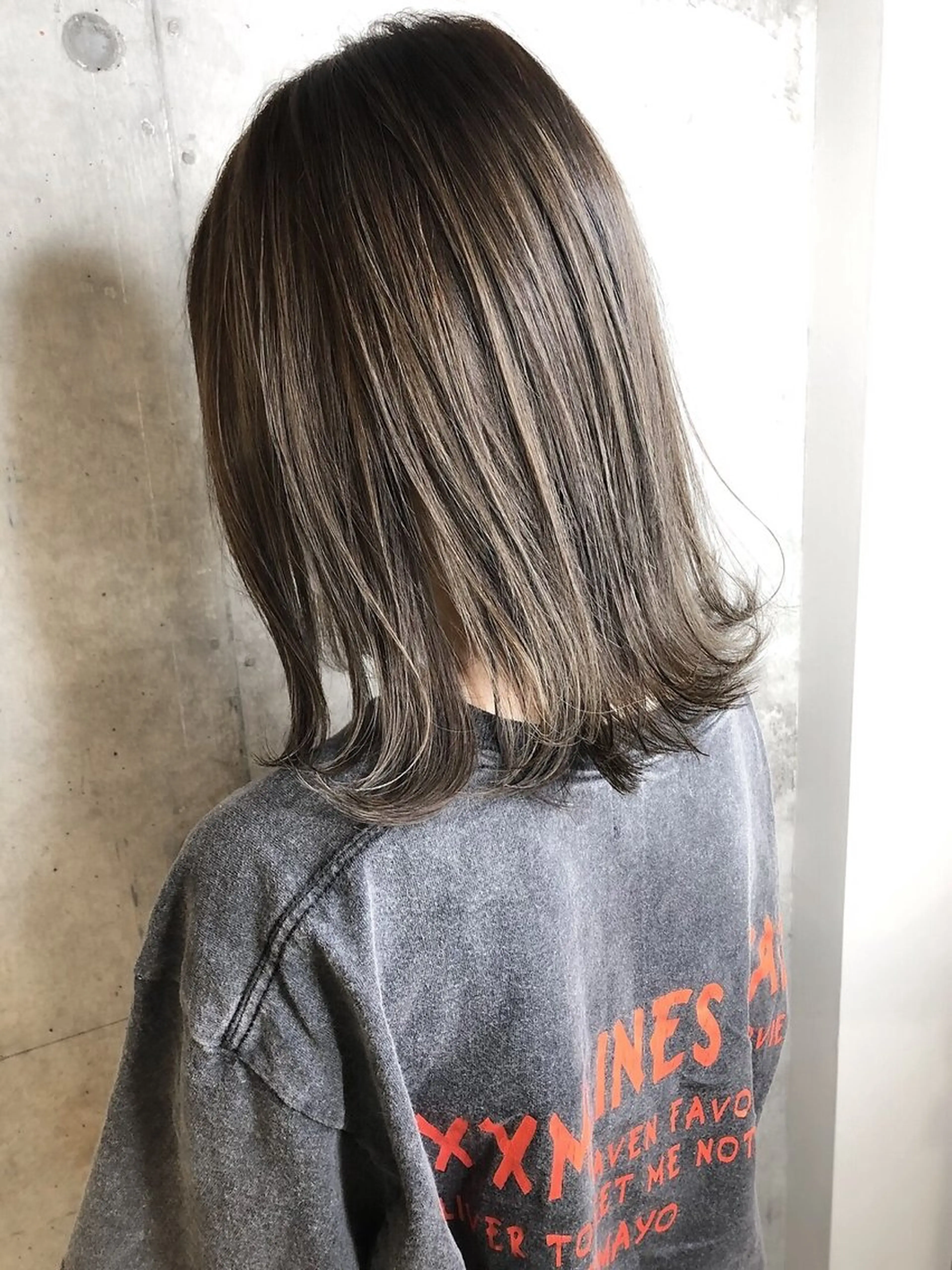 カラー megumi ⭐︎のヘアスタイル
