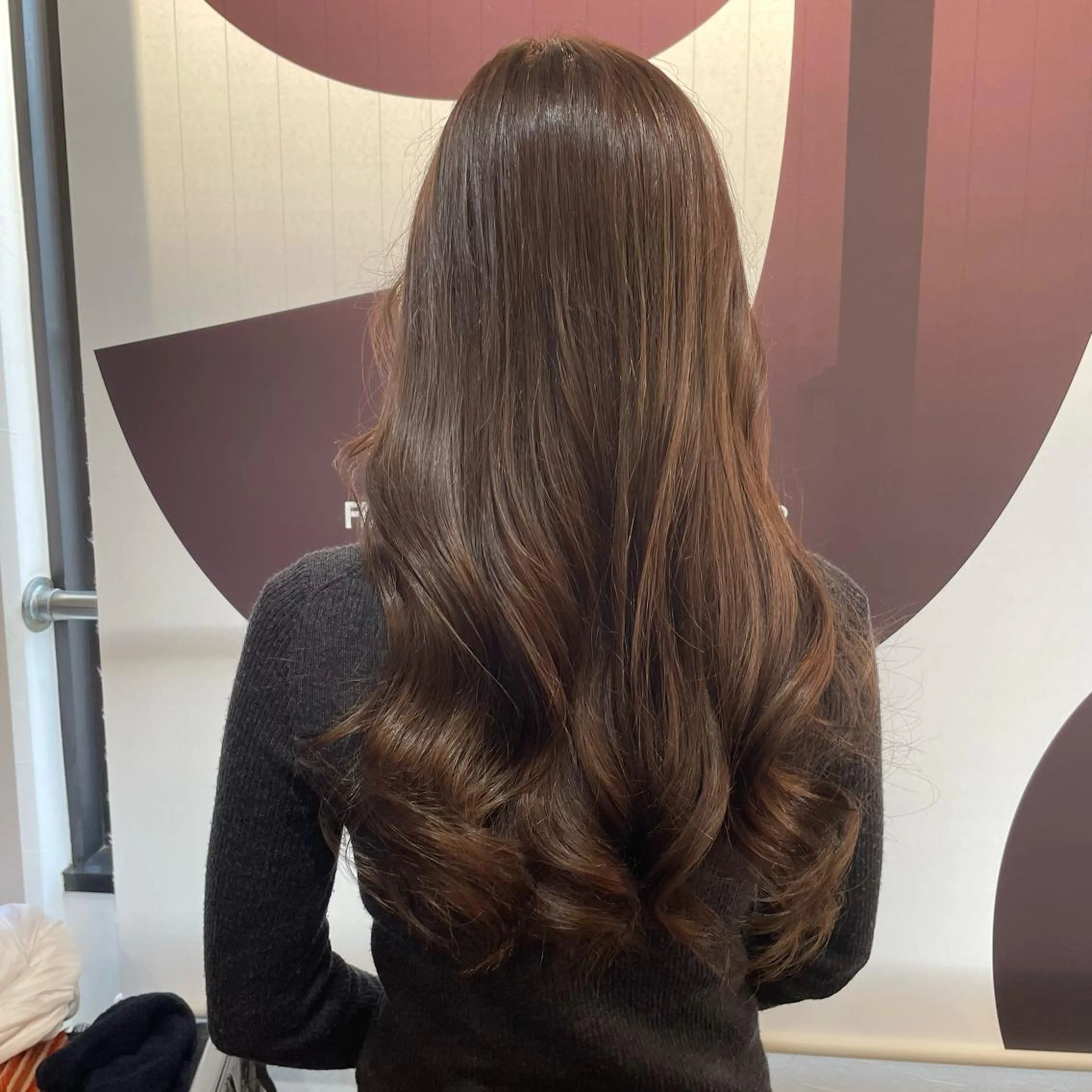 ロング カラー ブラウンカラー 安原 亜弥🕊🕊のマツエク・マツパデザイン