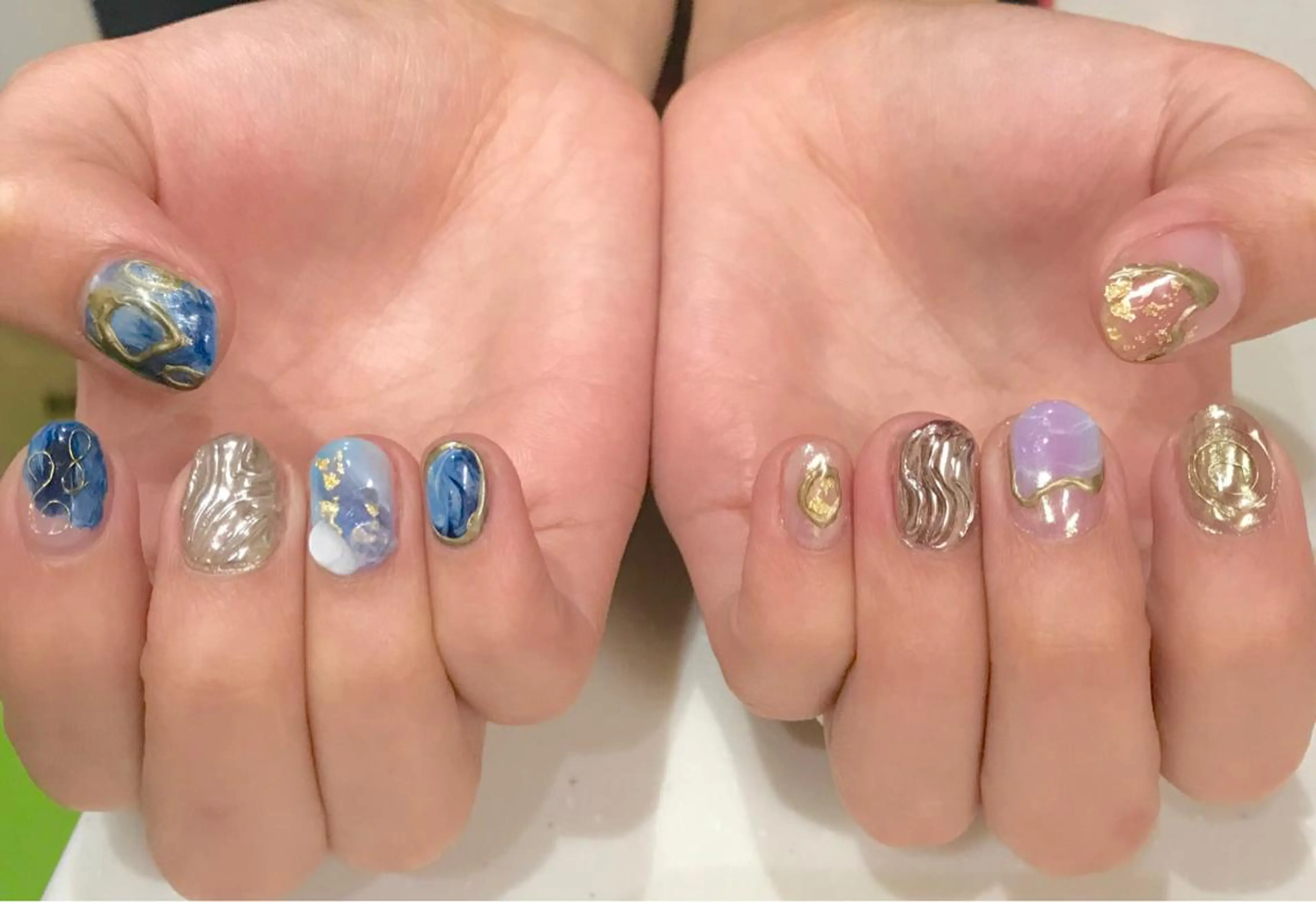 ネイル ニュアンスネイル ハンドネイル KaHaNa nail salonのネイルデザイン