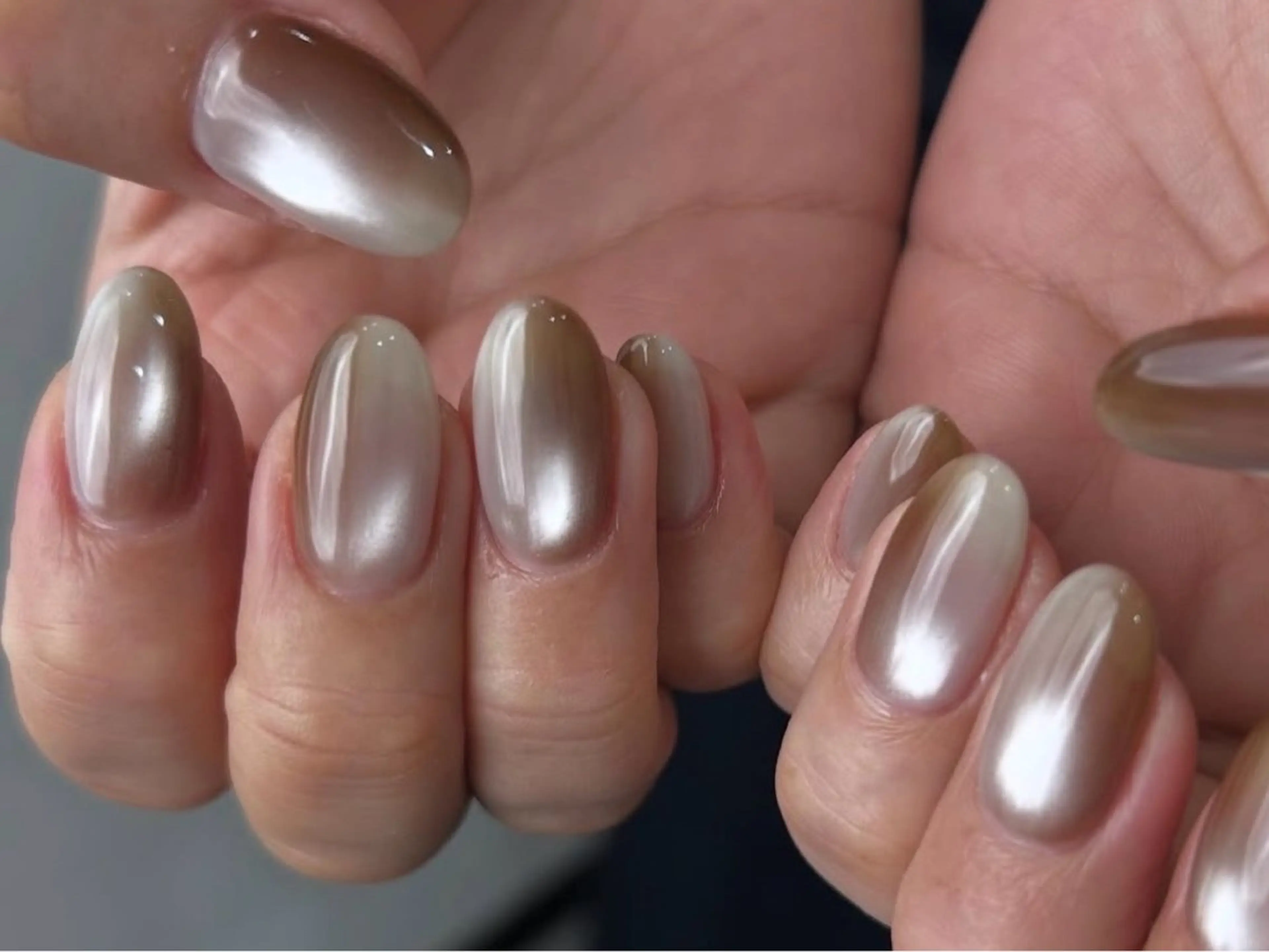 ネイル マグネットネイル 藤井 夢羽のネイルデザイン