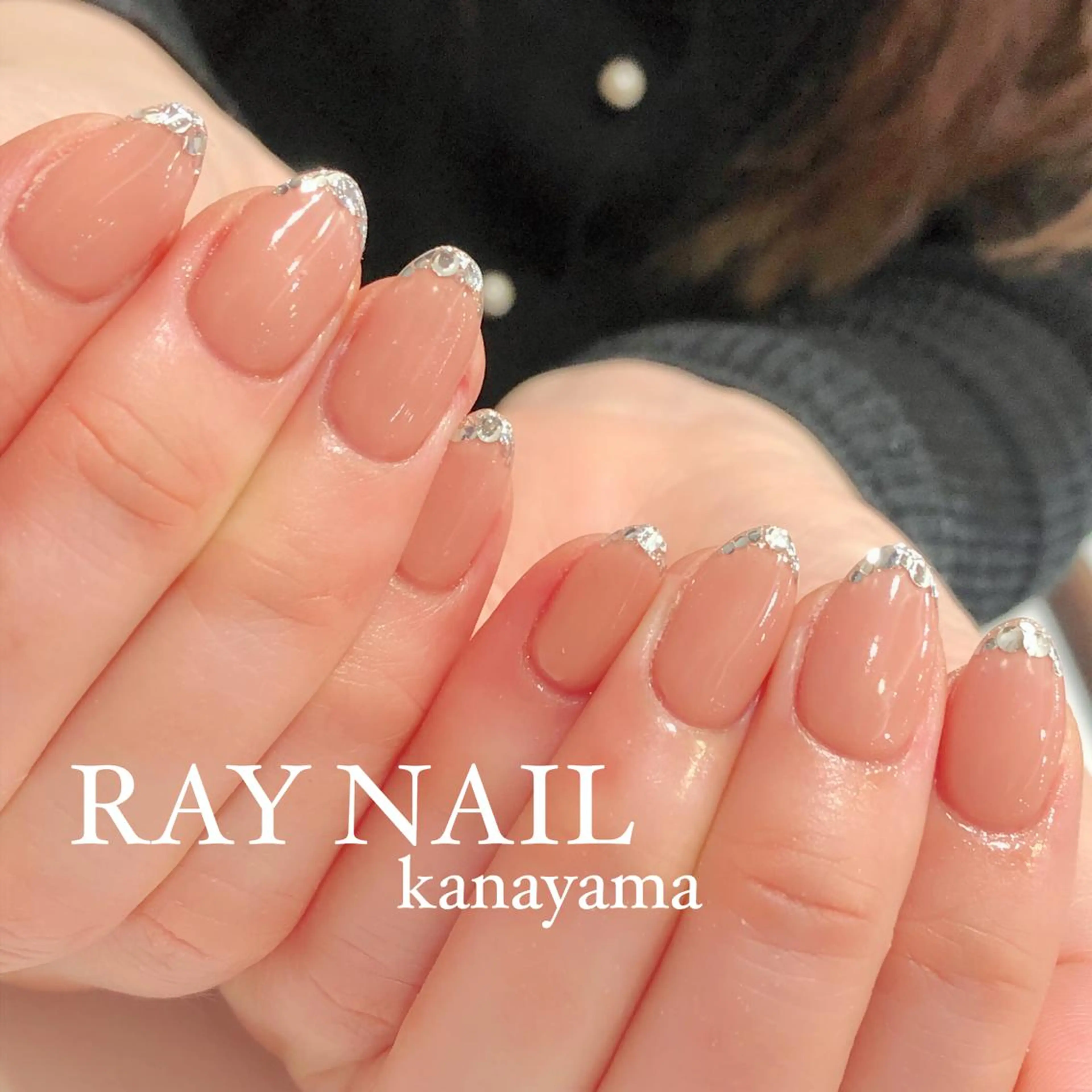 ネイル キラキラネイル Arowa 伊田のネイルデザイン