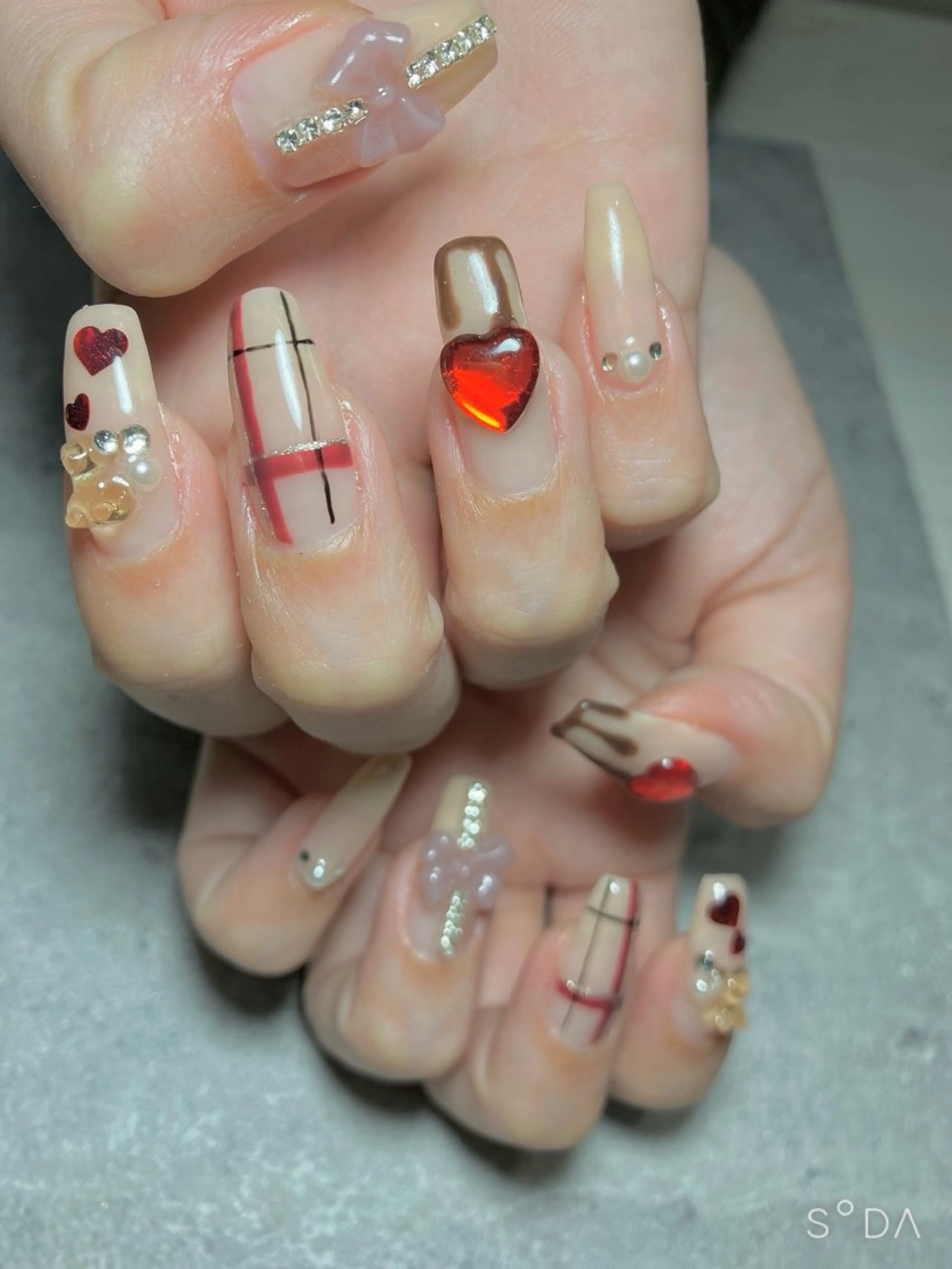 ネイル Liennail 持込デザインやり放題のネイルデザイン