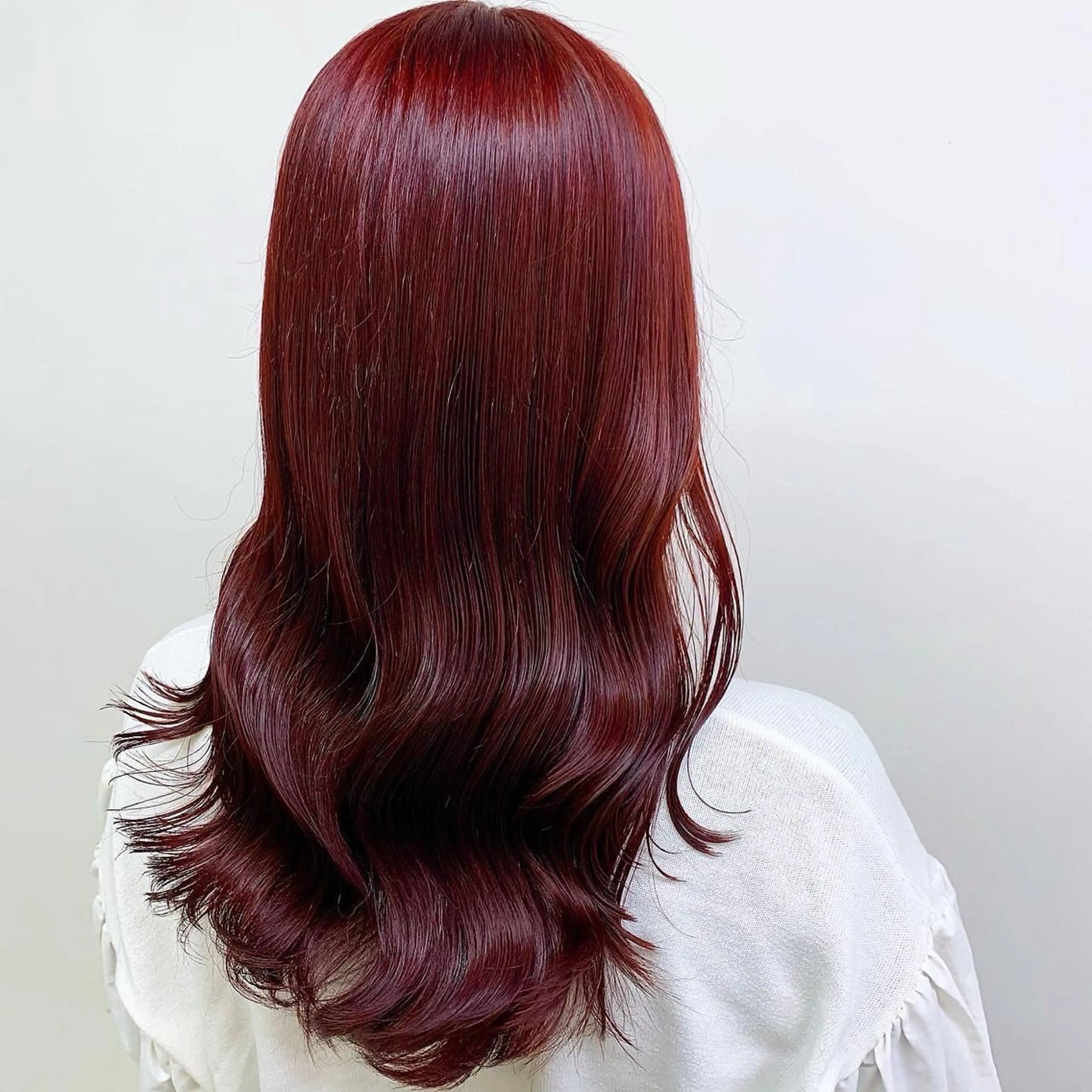 セミロング カラー カット ヘアカラー 透明感・トレンドヘア 🫧齋藤拓未🫧のヘアスタイル