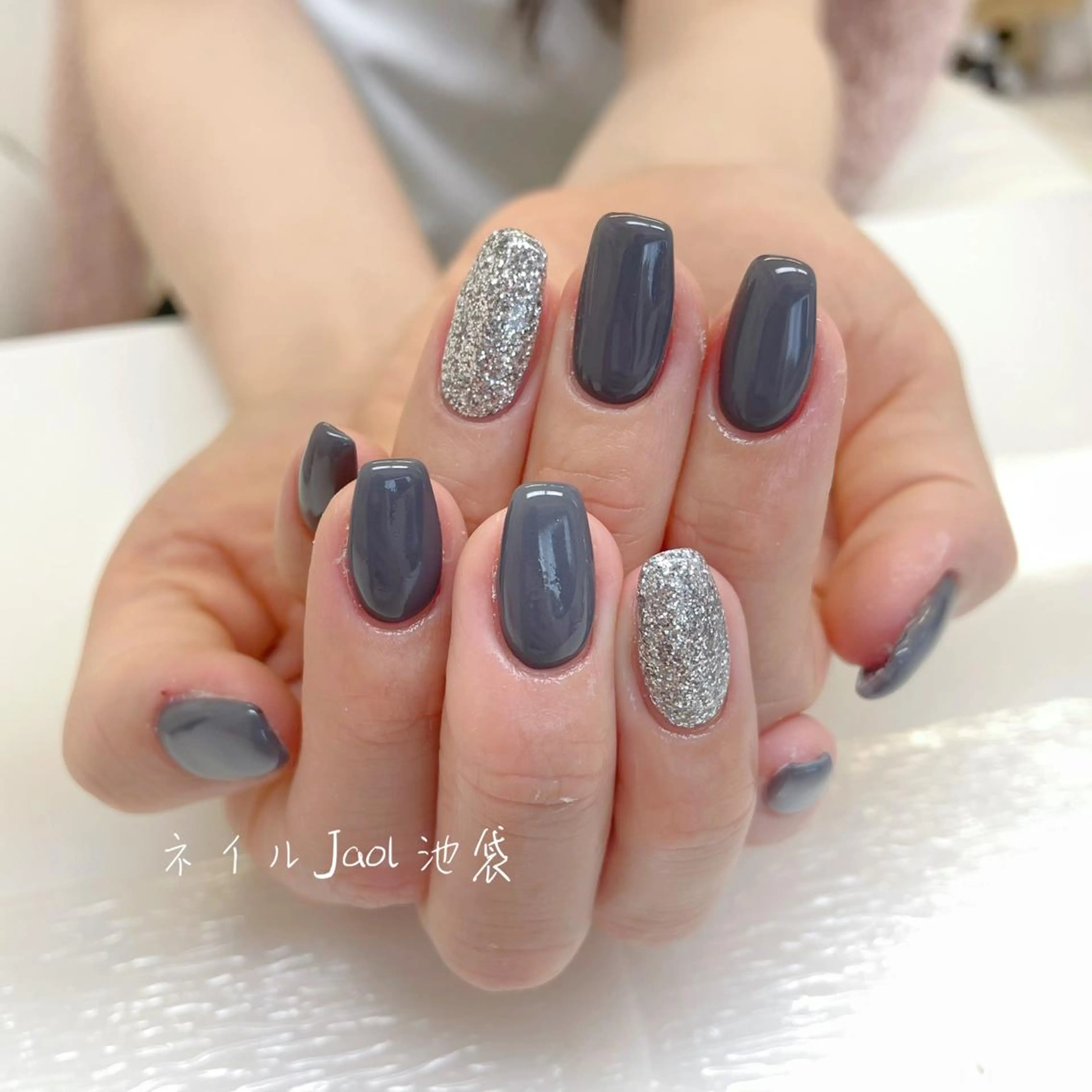 セミロング ネイルJaol 池袋のネイルデザイン