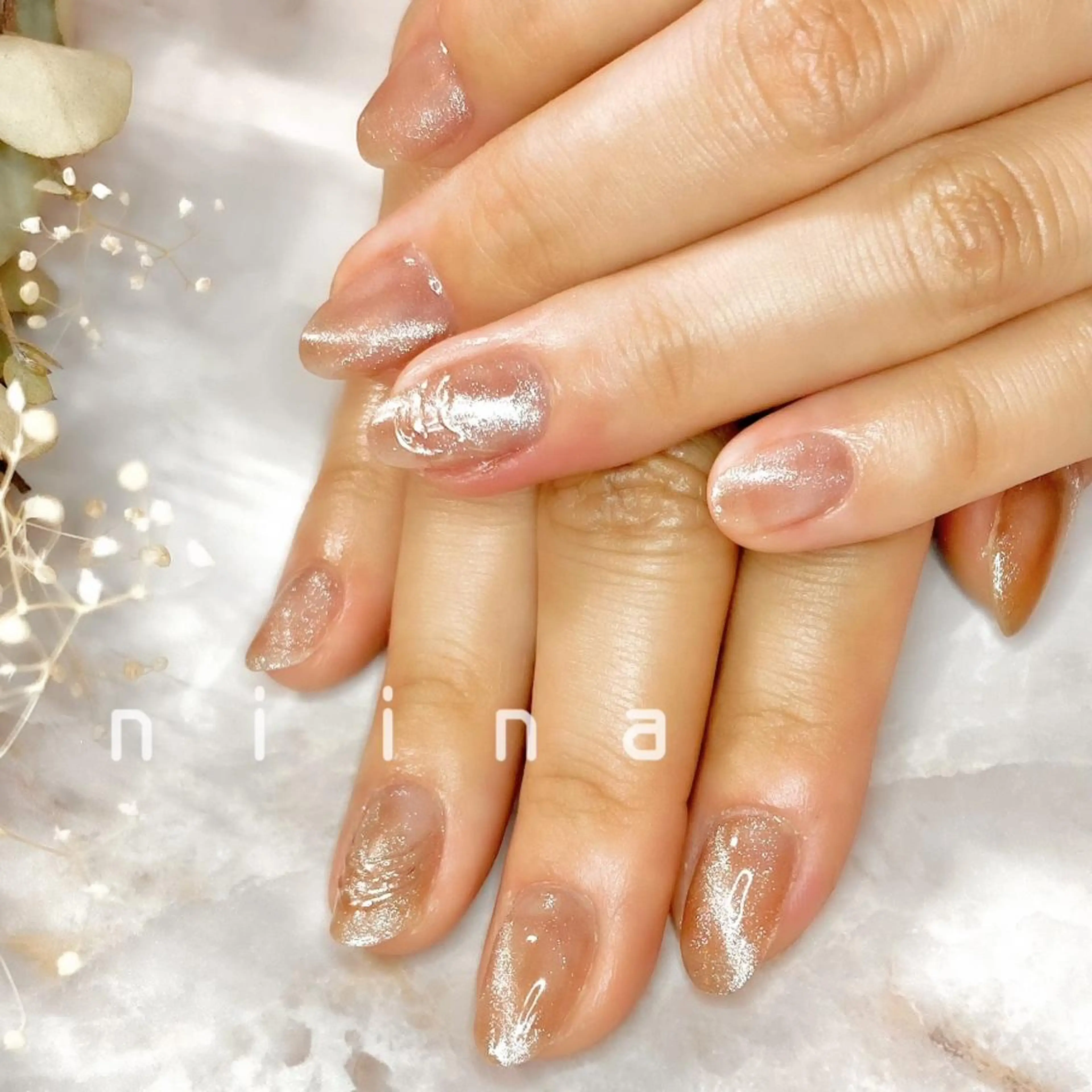 ネイル ジェルネイル ハードジェル n i i n a  -eye&nail-のマツエク・マツパデザイン