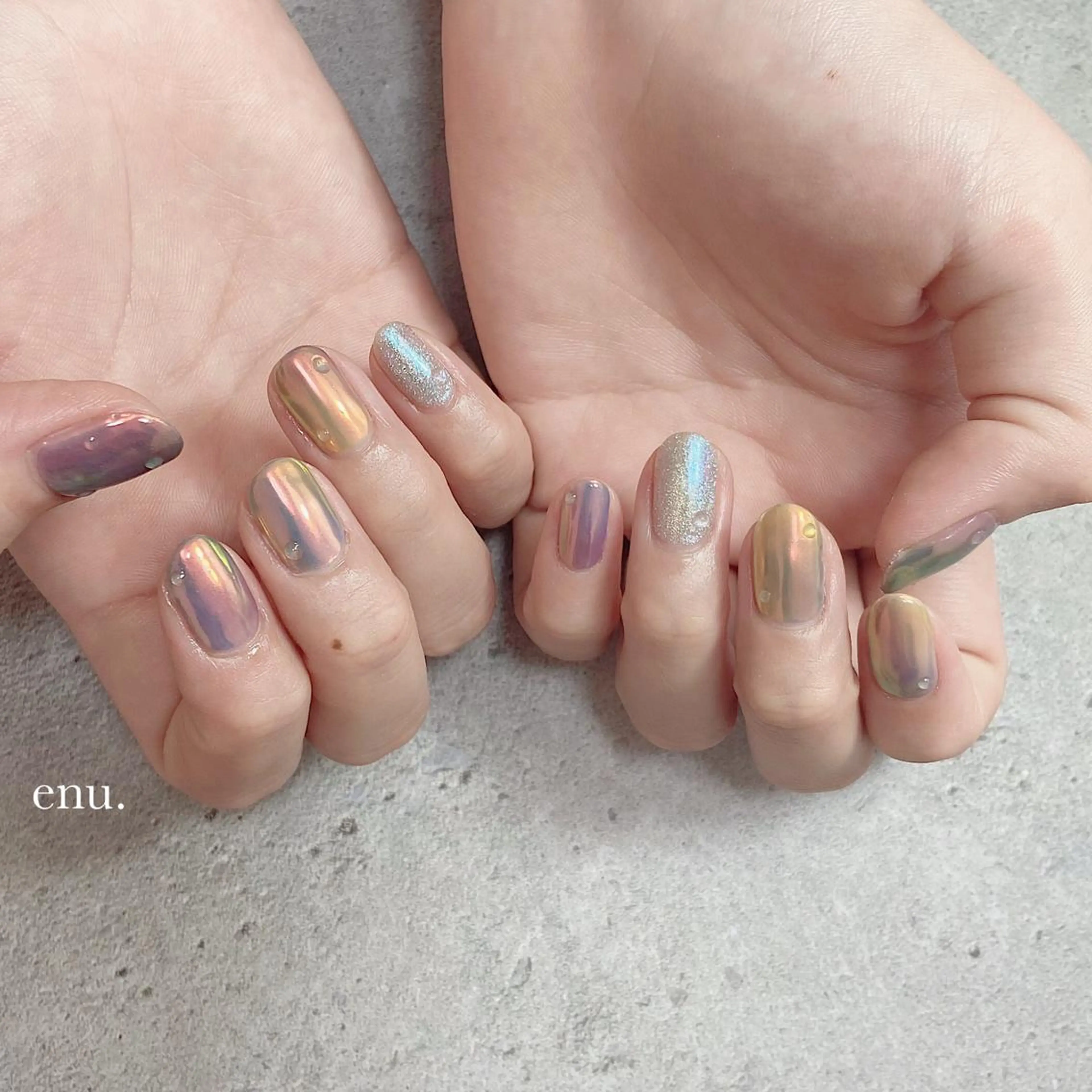 ネイル ハンドネイル enu. nanakoのネイルデザイン