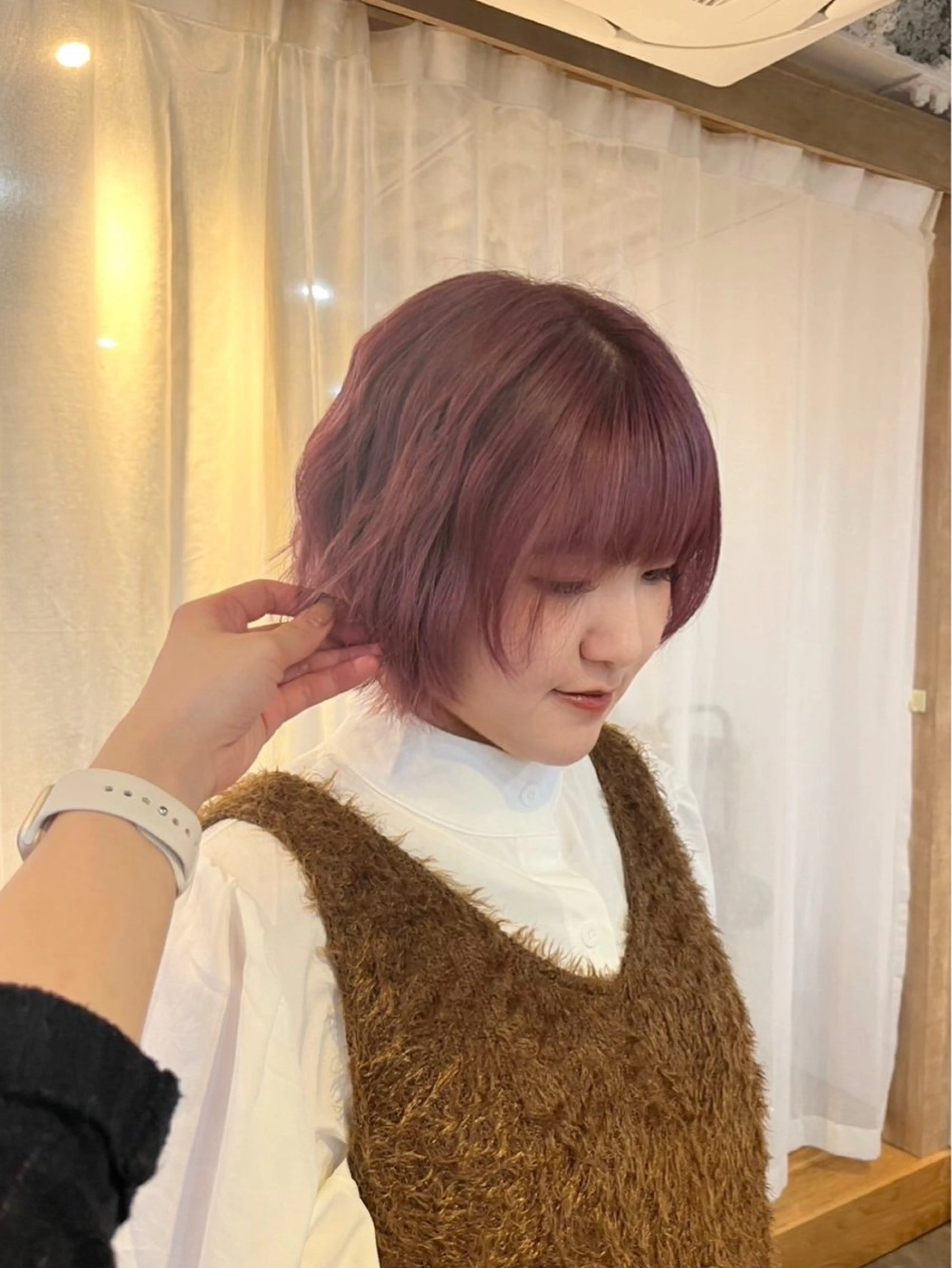 透明感カラー＋ヘッドスパ10分の写真