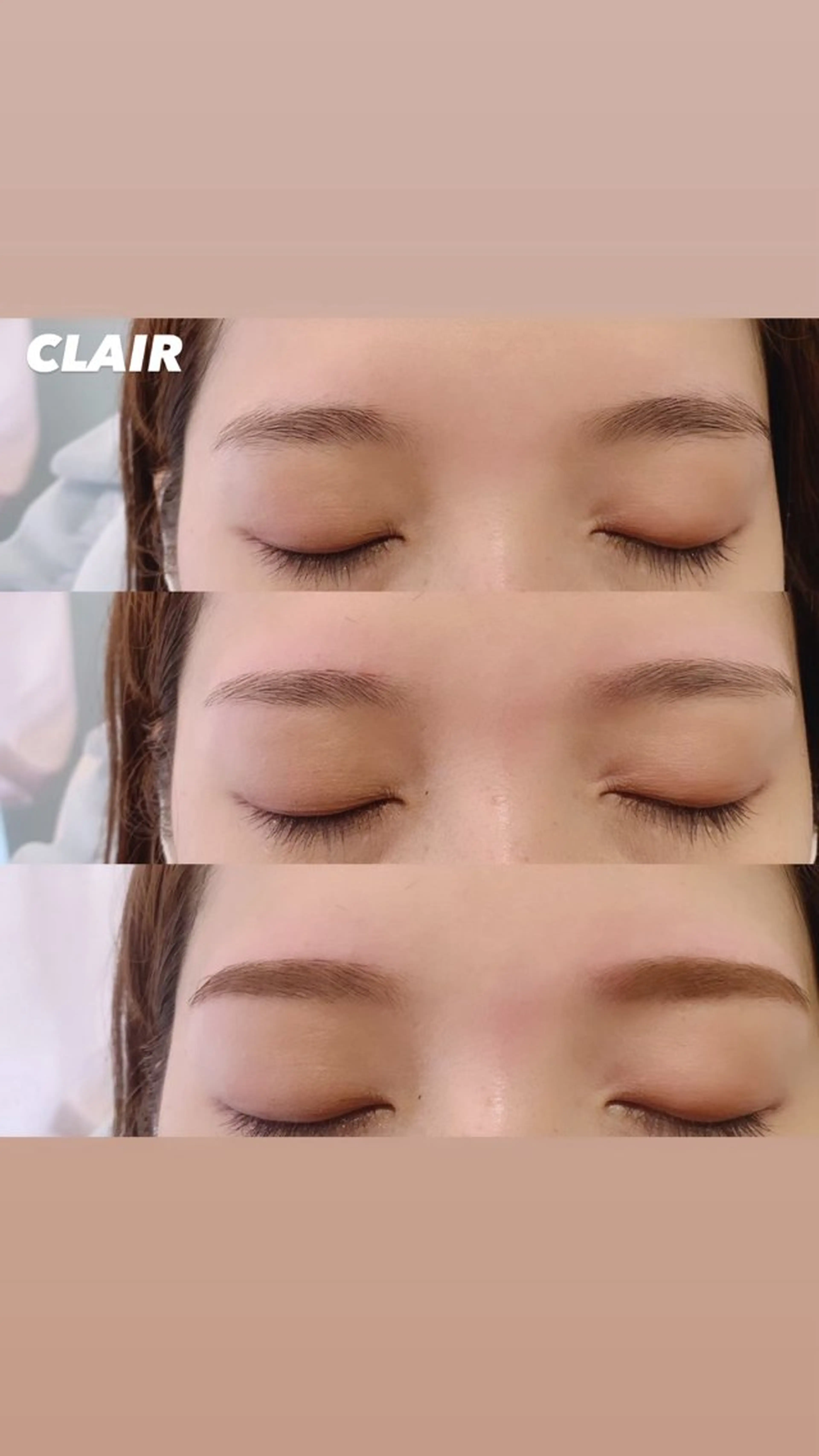 アイブロウ 【CLAIR】 尾崎のマツエク・マツパデザイン
