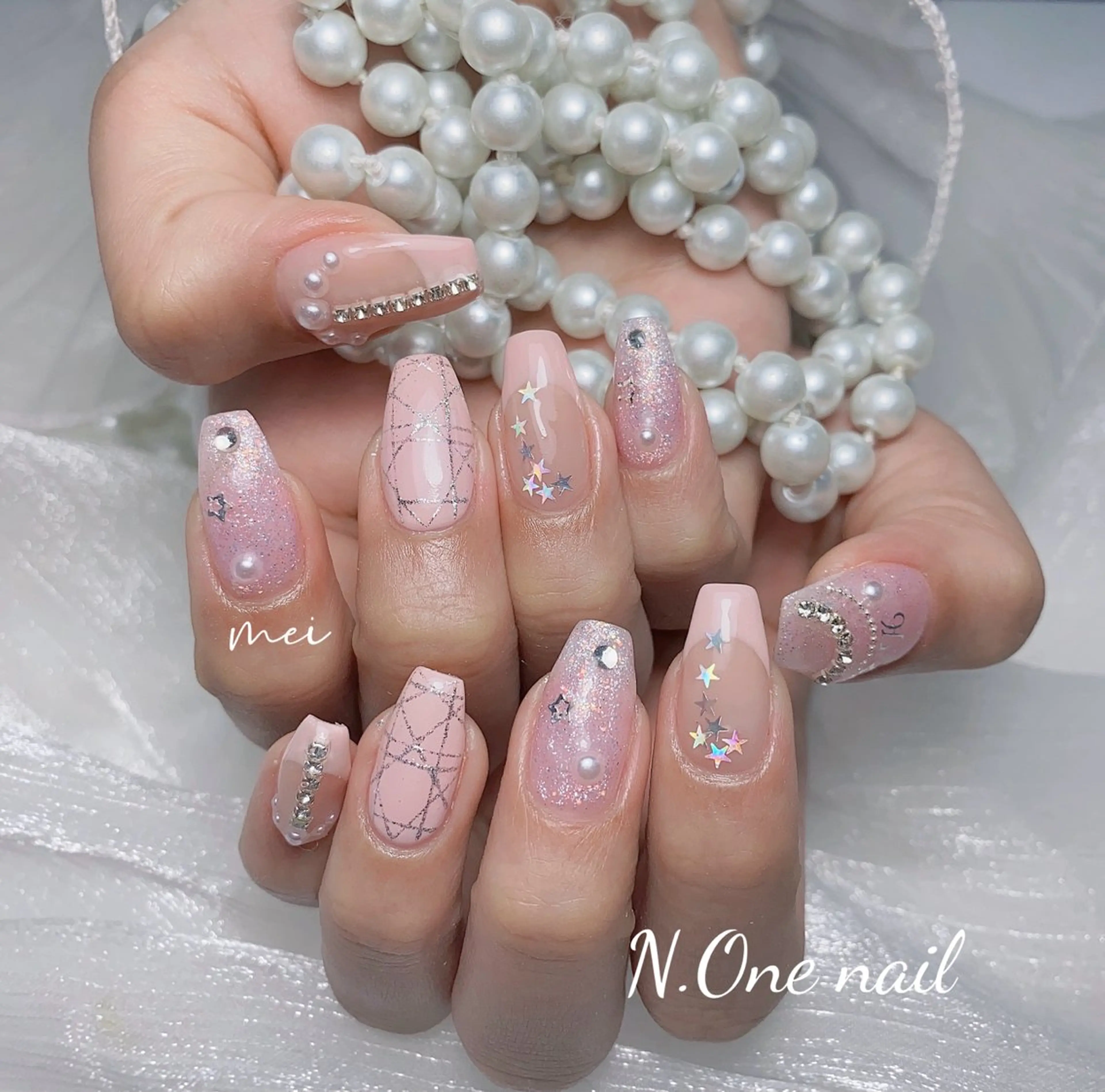 ネイル ハンドネイル ハンドケア N.one mei🎀のネイルデザイン